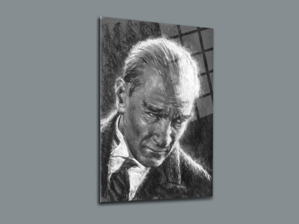 Atatürk Cam Tablo 77