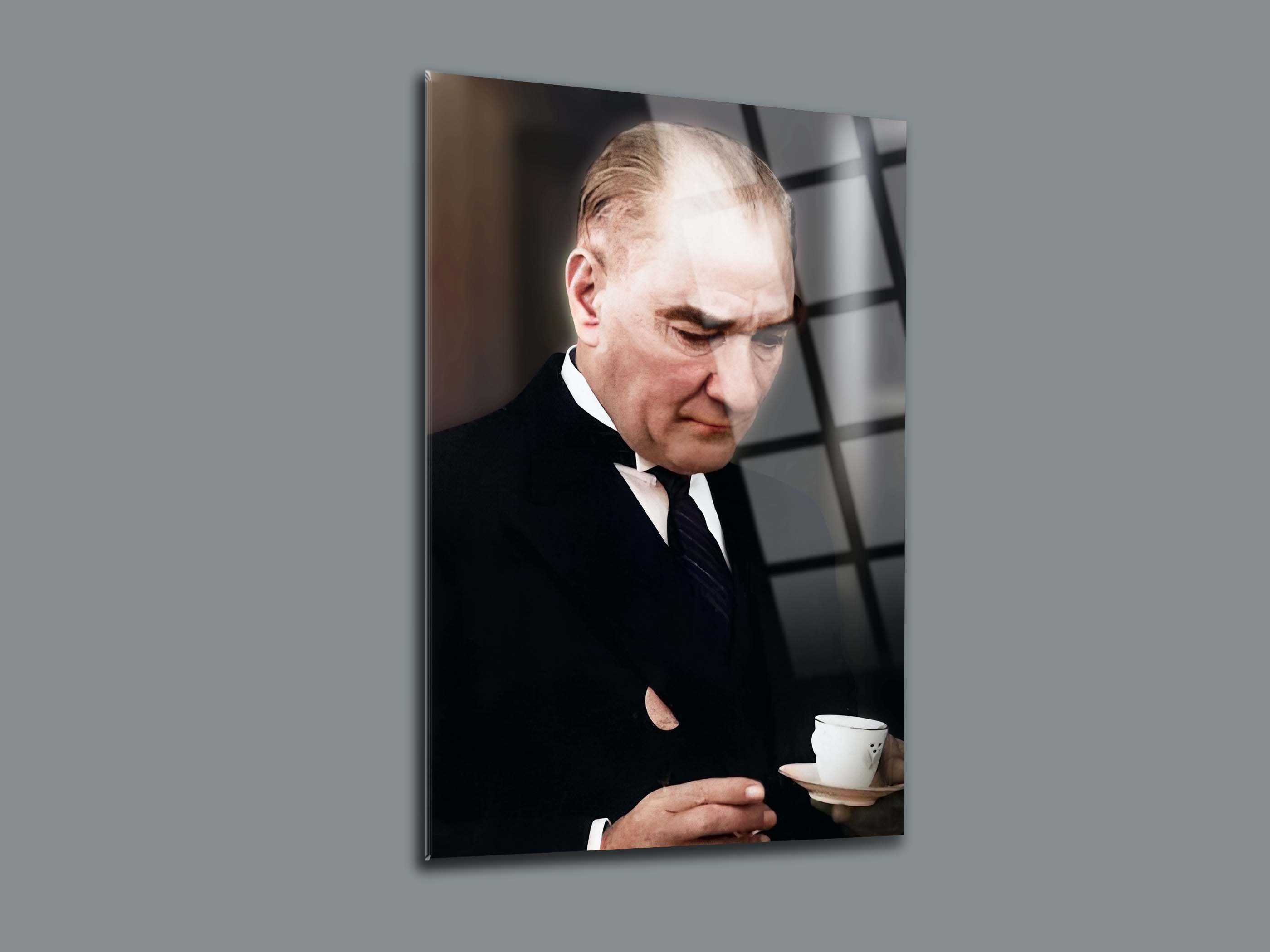 Atatürk Cam Tablo 117
