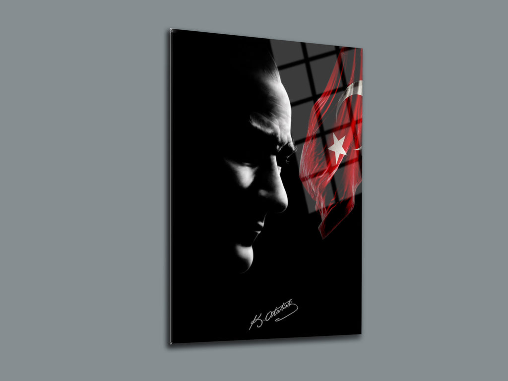 Atatürk Cam Tablo 122