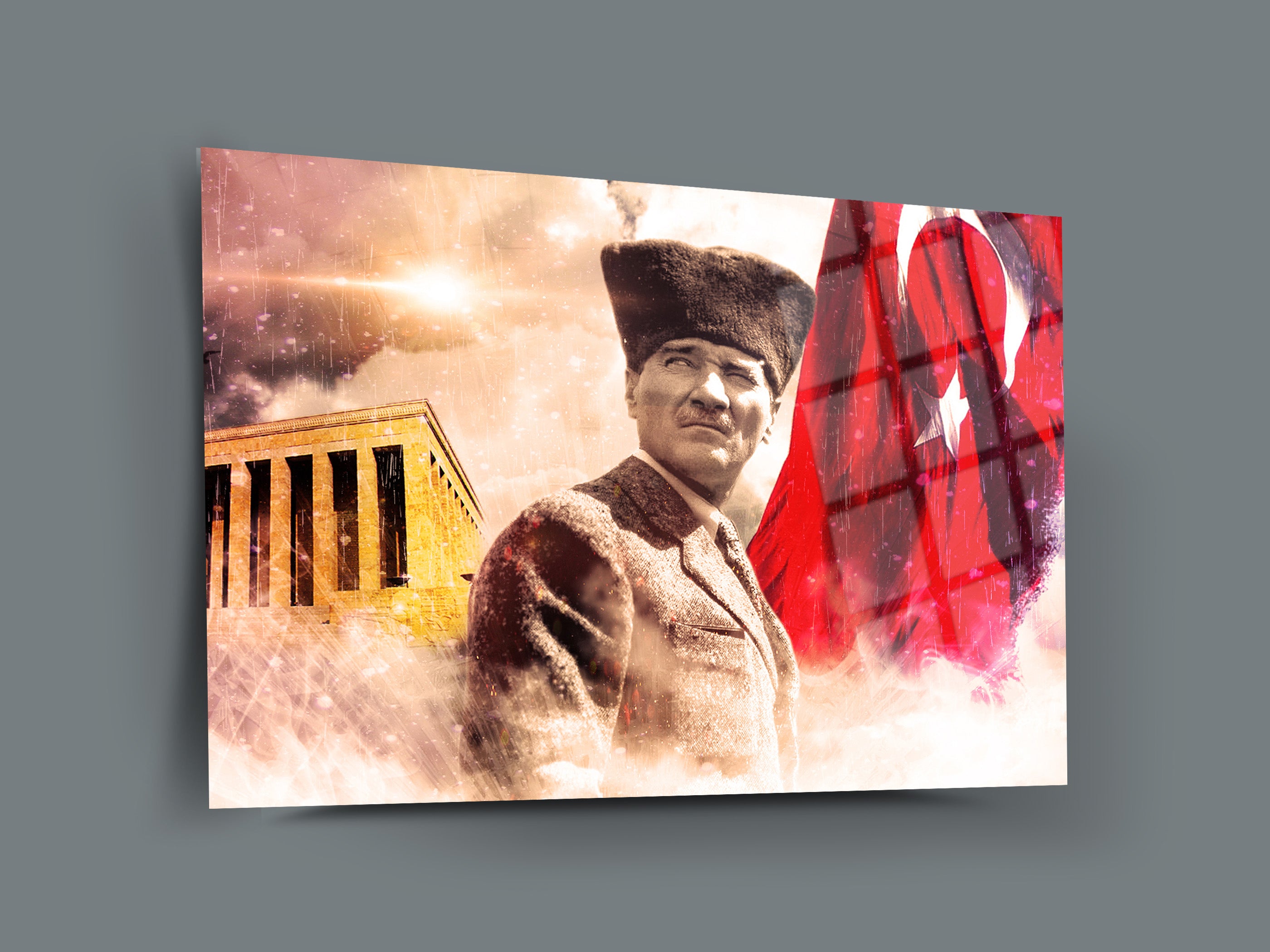 Atatürk Cam Tablo 76