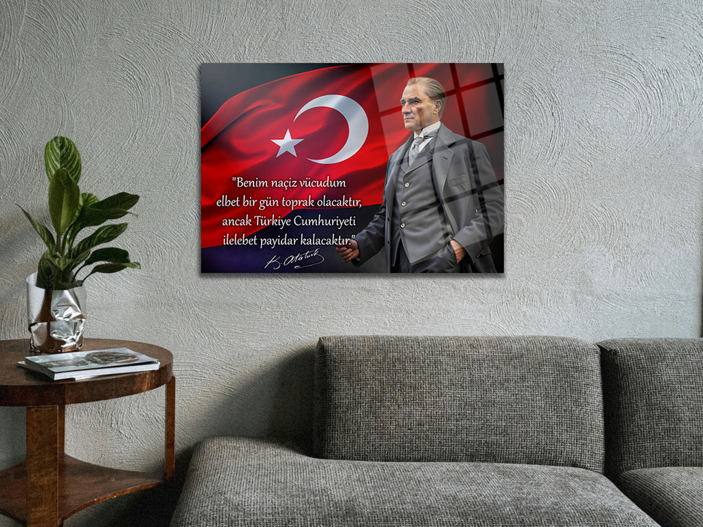 Atatürk Cam Tablo 232
