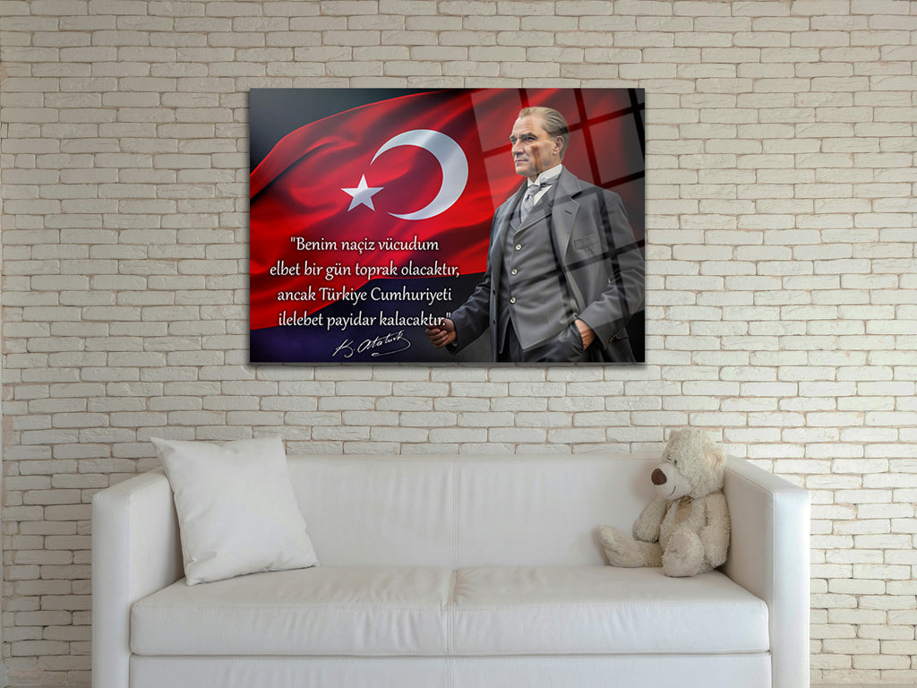 Atatürk Cam Tablo 232