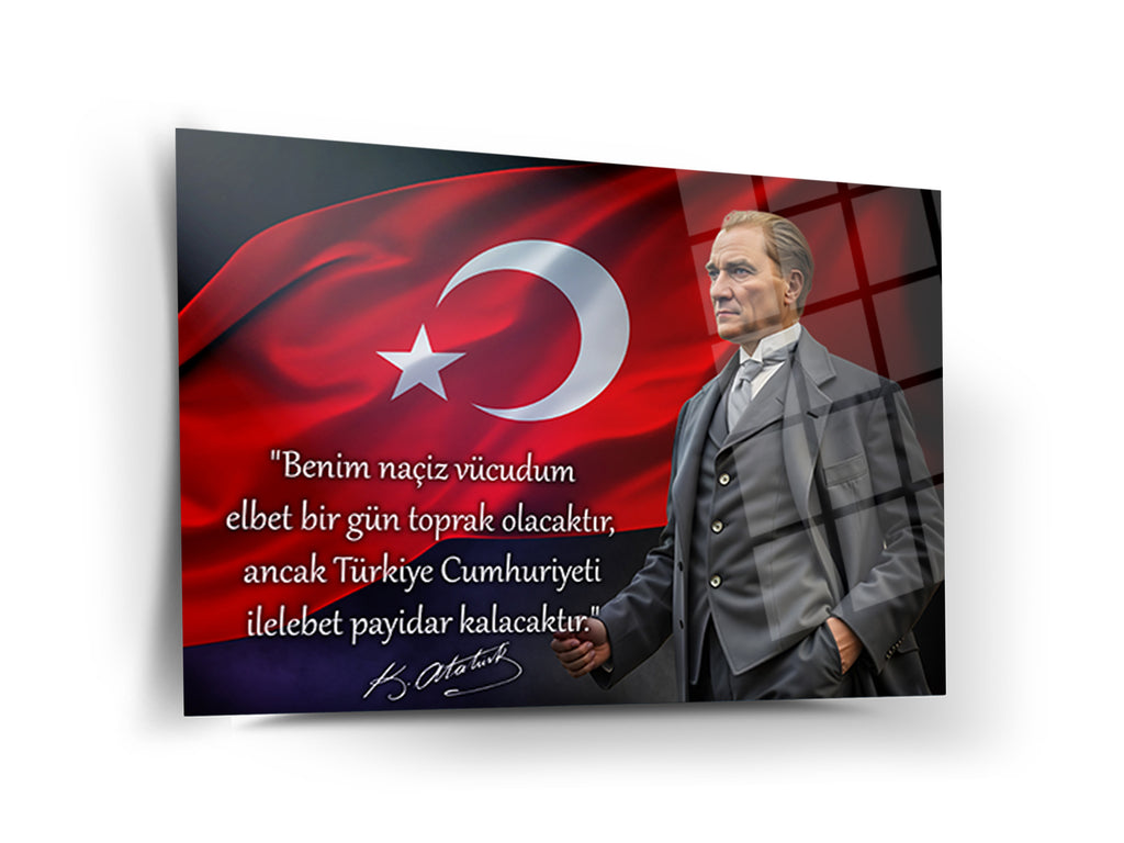 Atatürk Cam Tablo 232