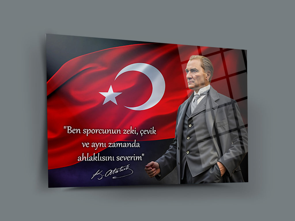 Atatürk Cam Tablo 231
