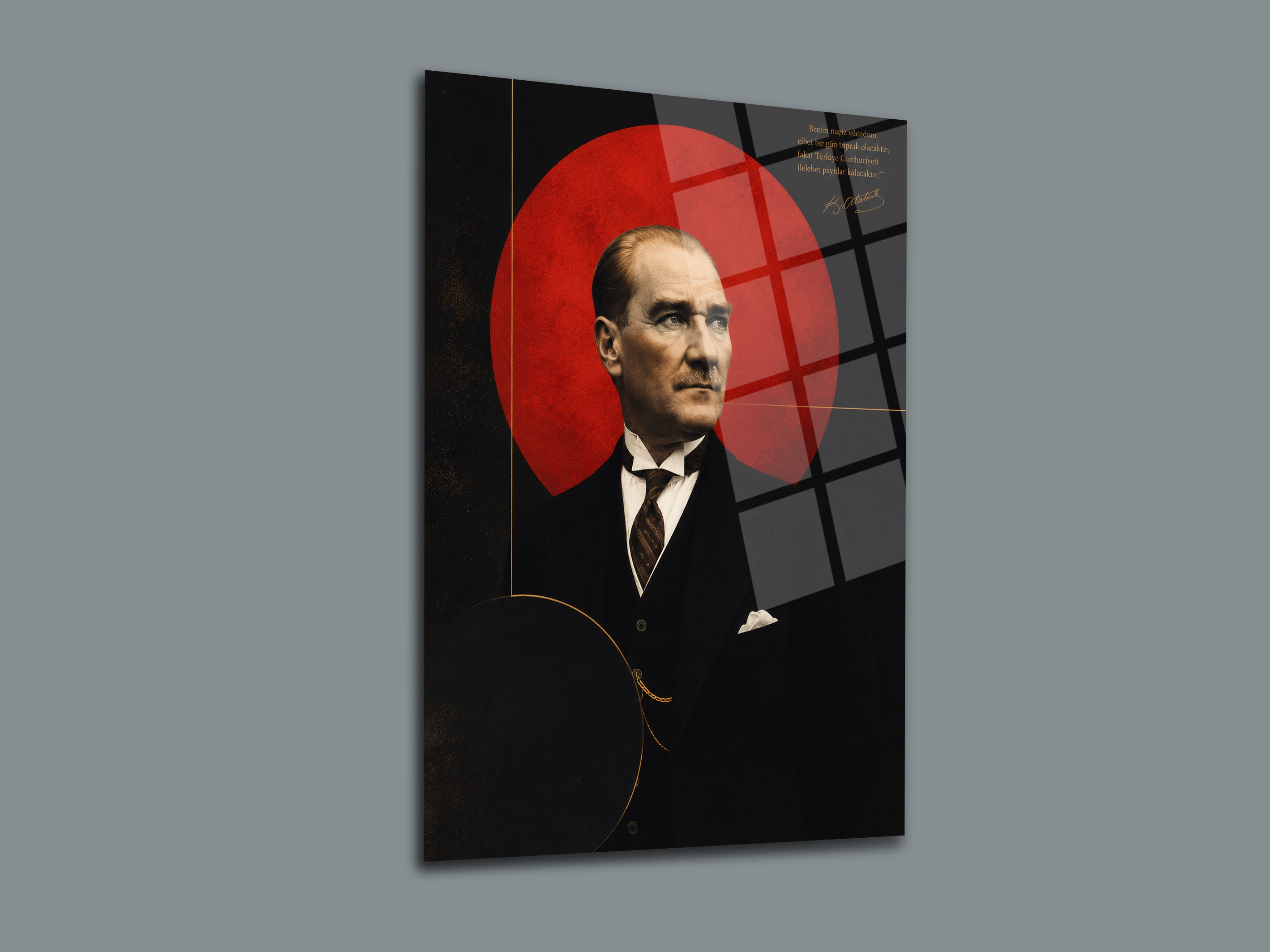 Atatürk Cam Tablo-288