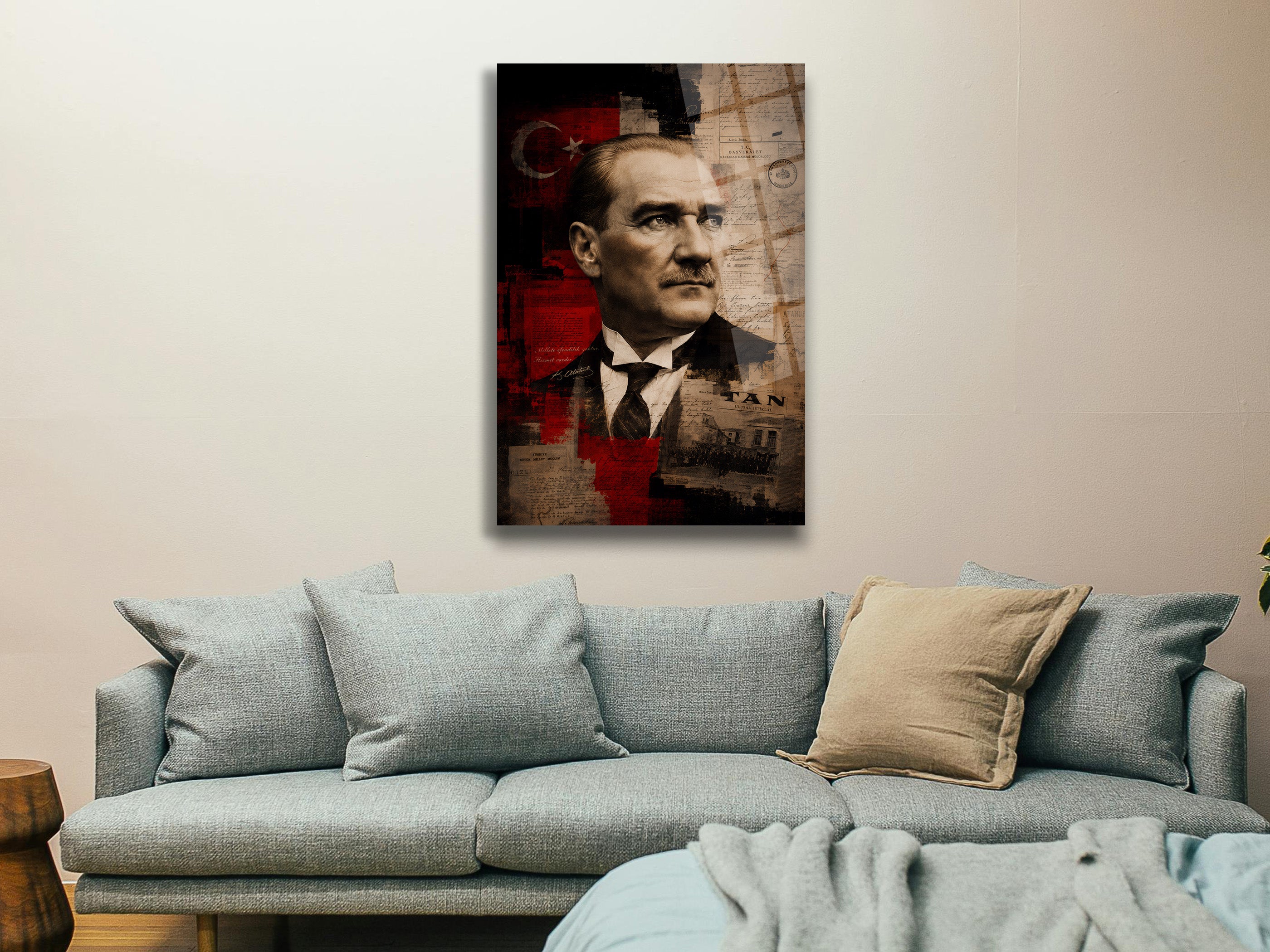 Atatürk Cam Tablo-290