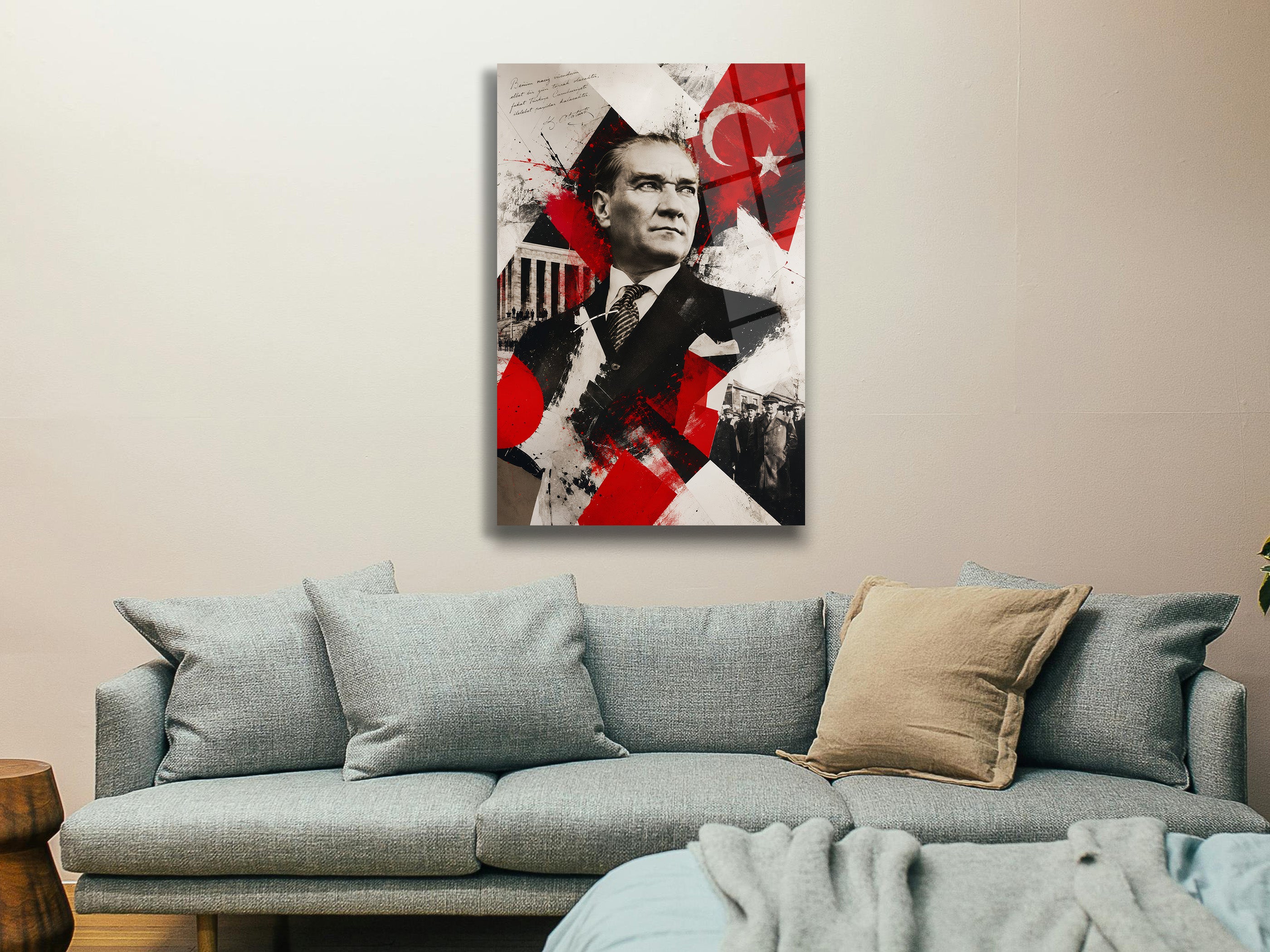 Atatürk Cam Tablo-291