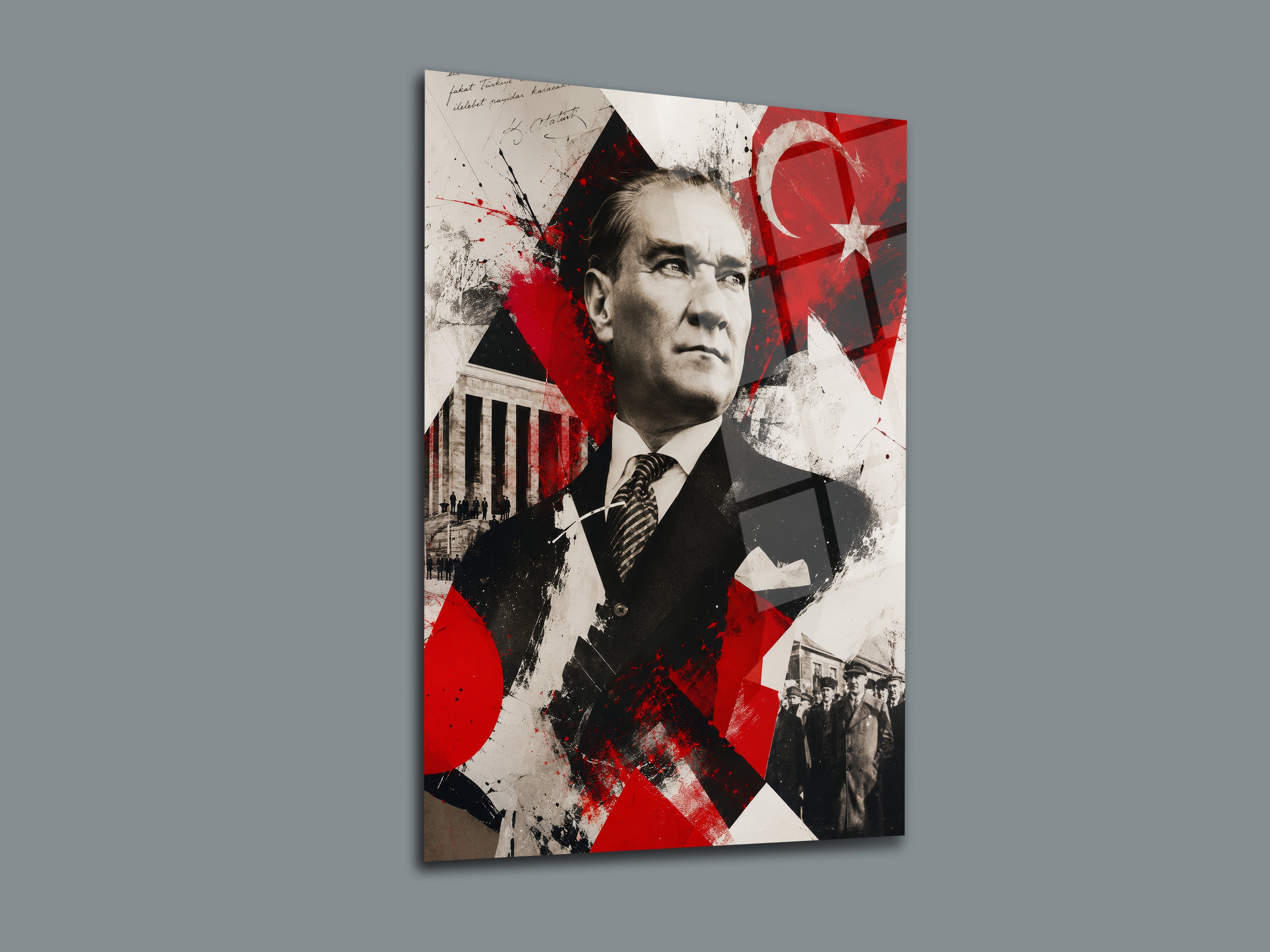 Atatürk Cam Tablo-291