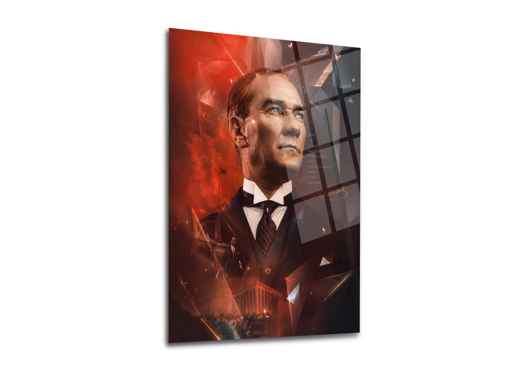 Atatürk Cam Tablo-292