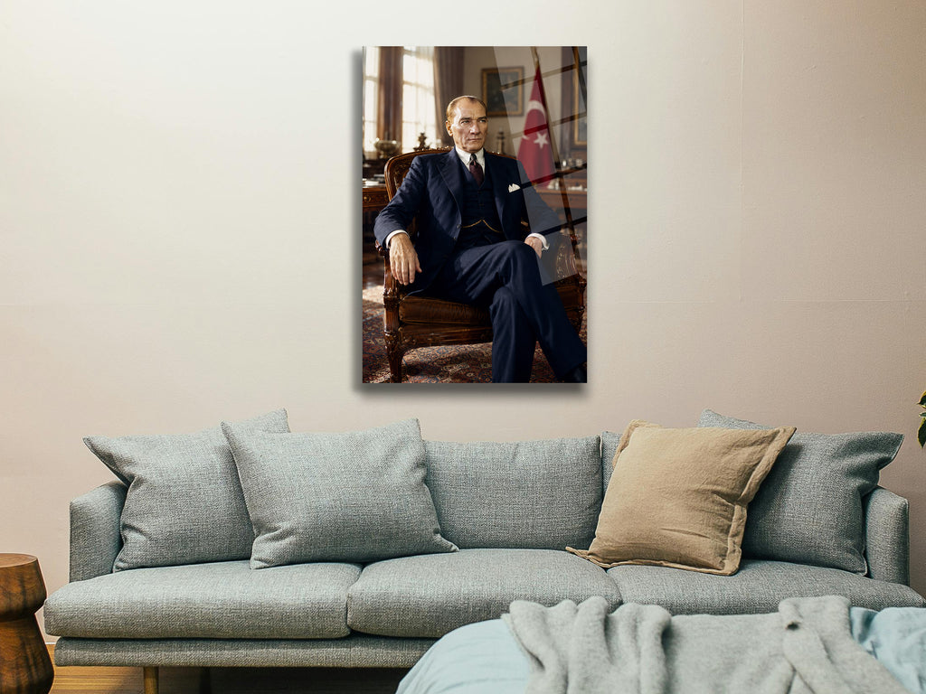 Atatürk Cam Tablo-286