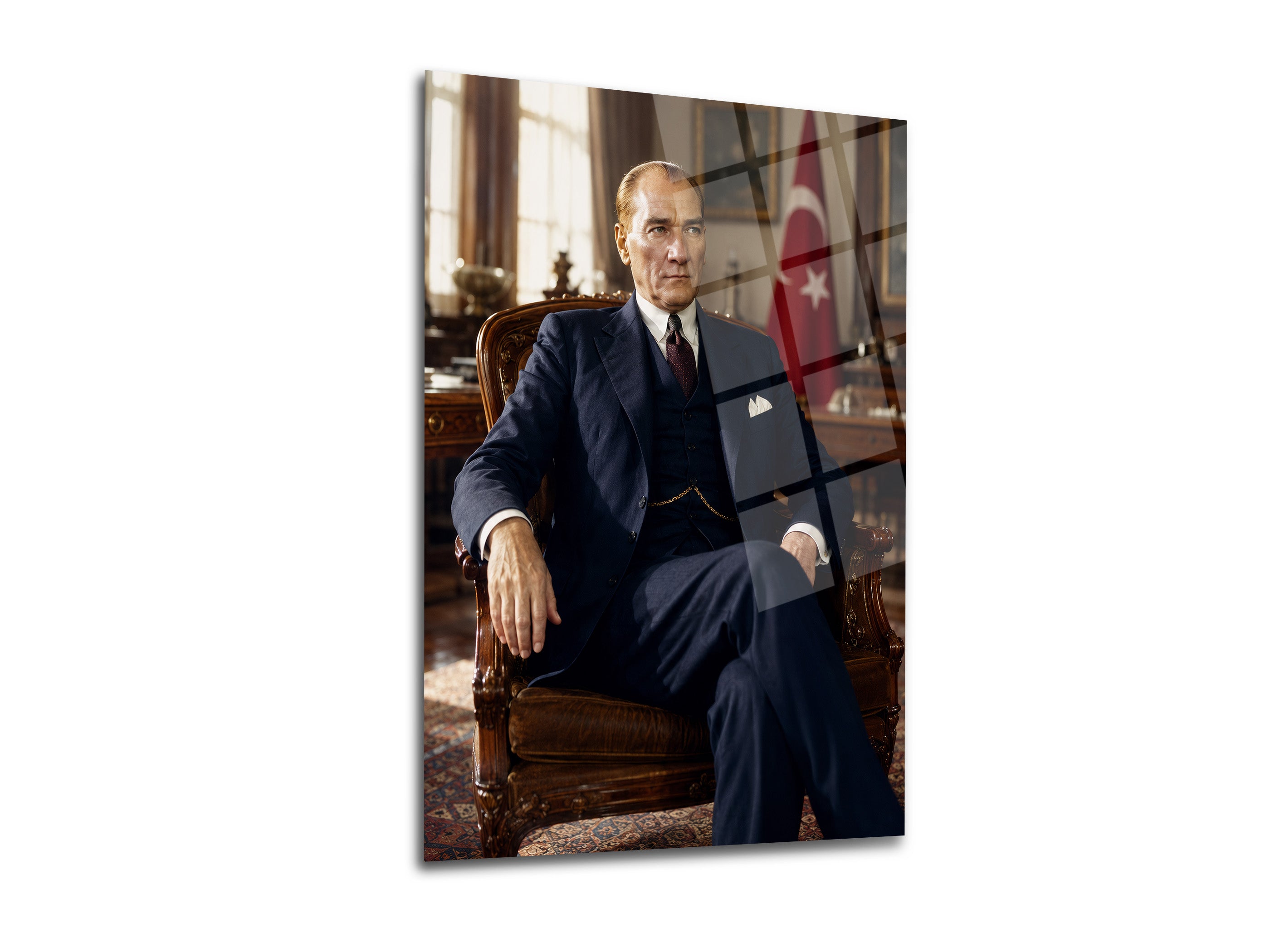 Atatürk Cam Tablo-286