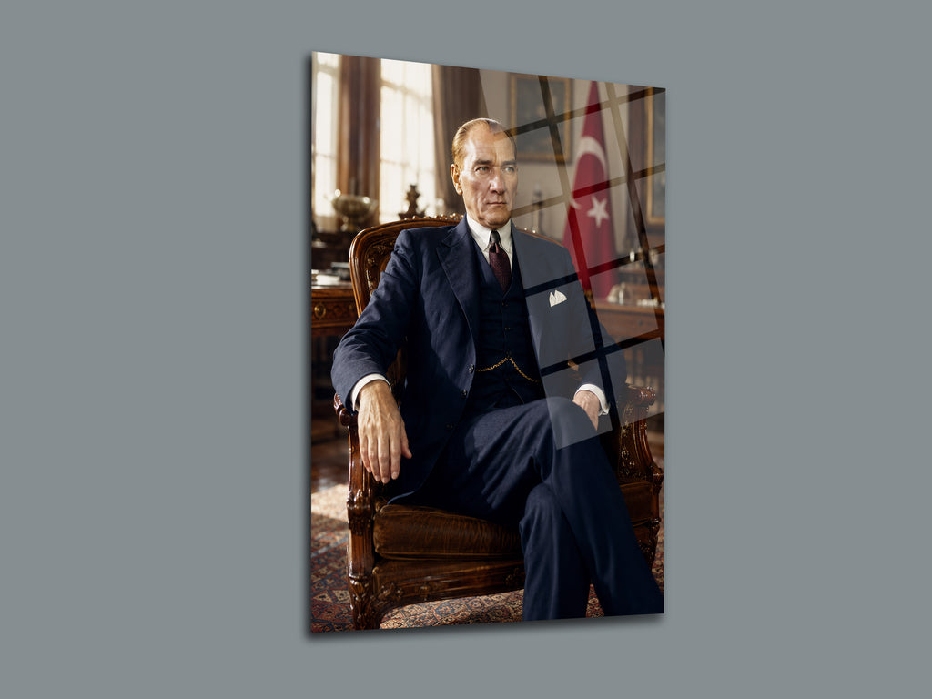 Atatürk Cam Tablo-286