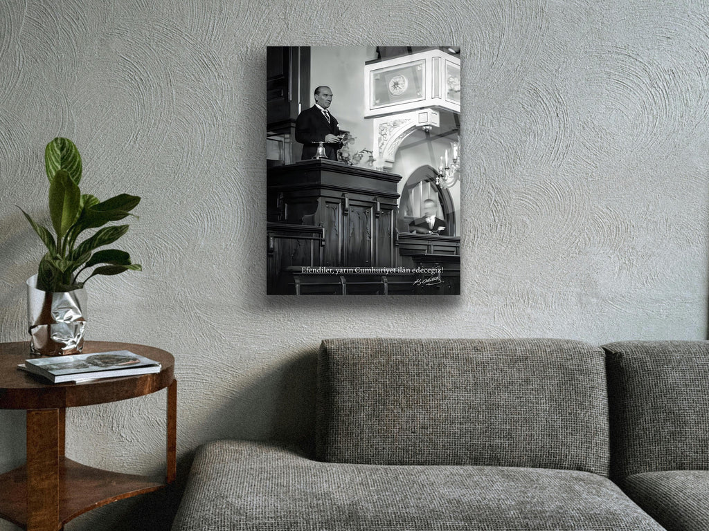 Atatürk Cam Tablo 236