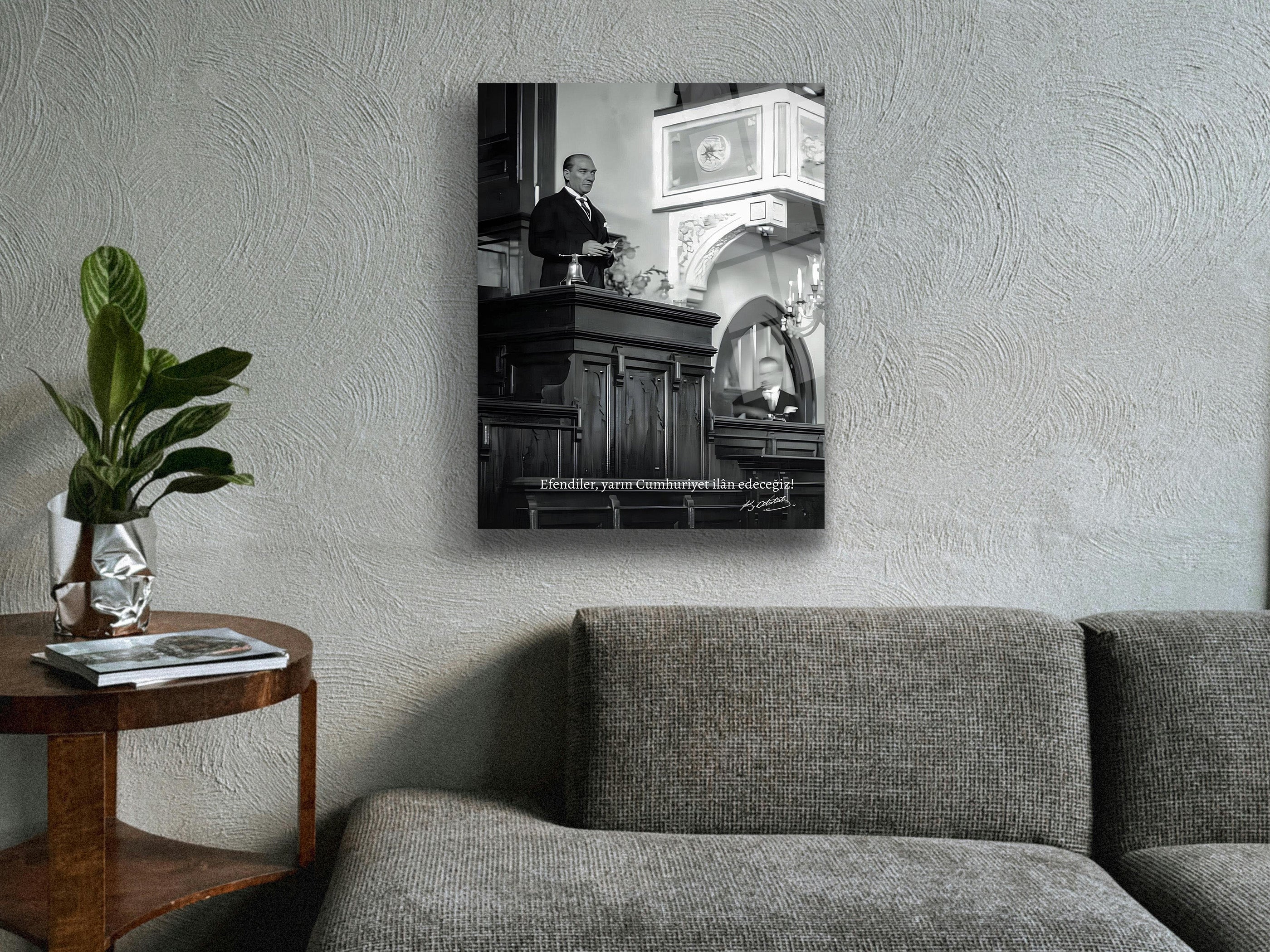 Atatürk Cam Tablo 236