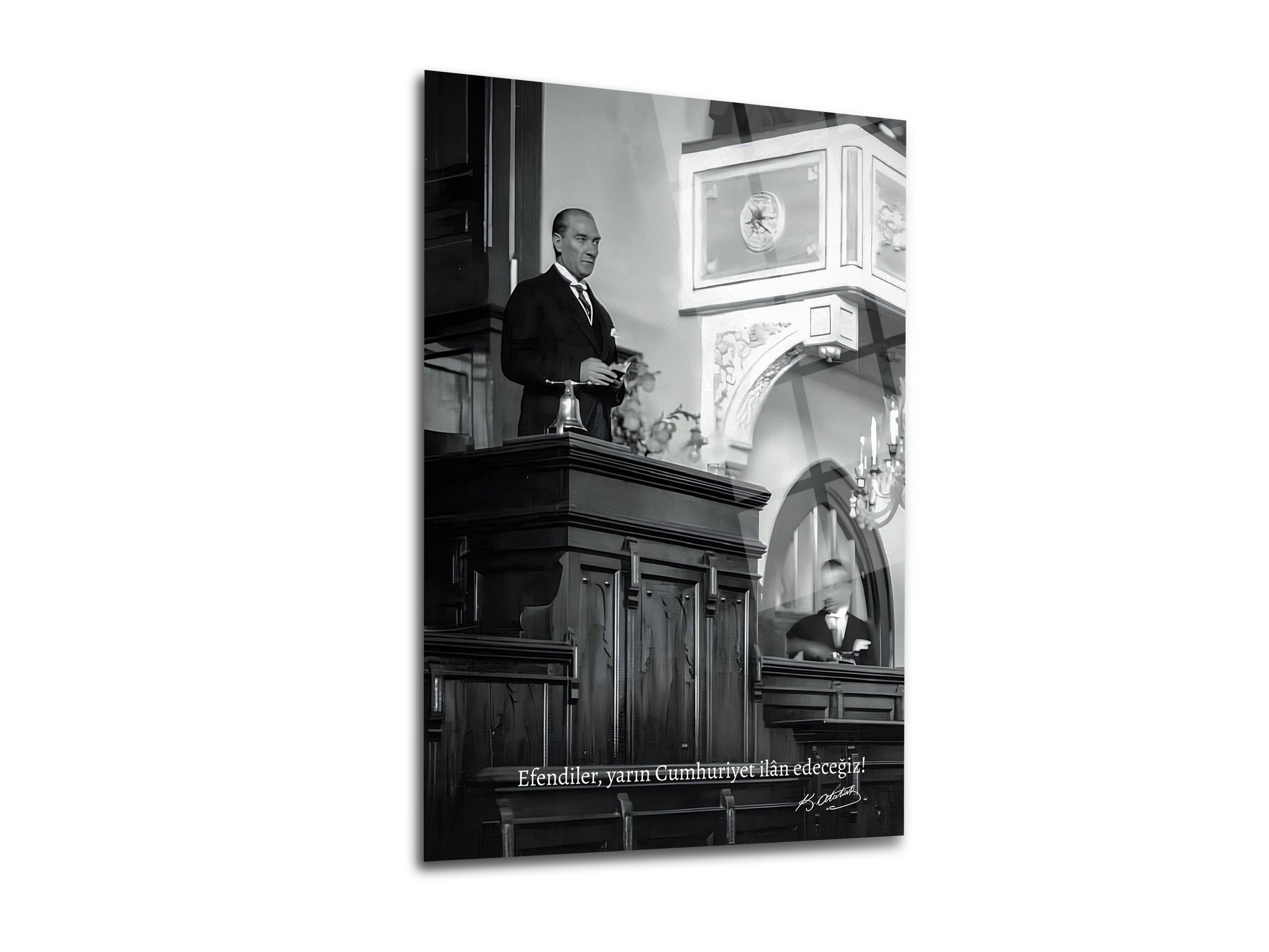 Atatürk Cam Tablo 236
