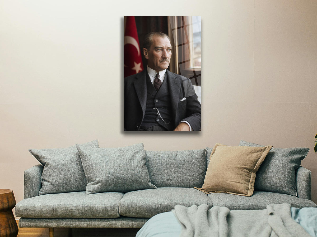 Atatürk Cam Tablo-301