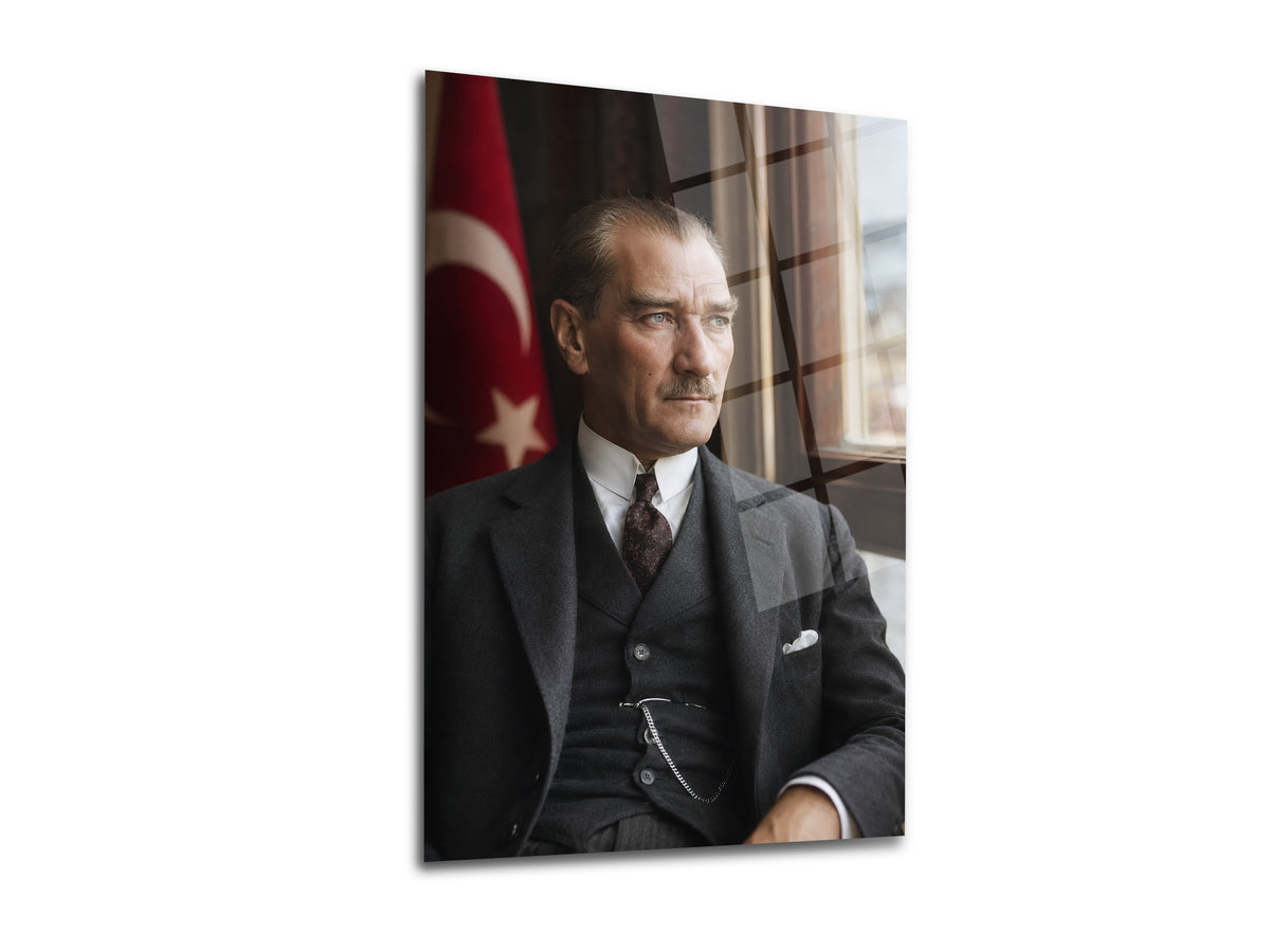 Atatürk Cam Tablo-301