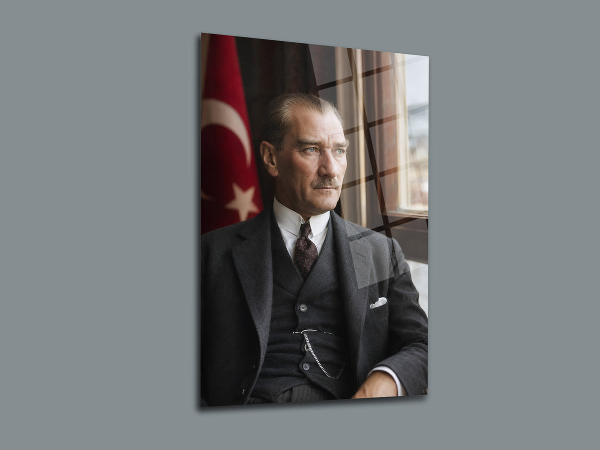 Atatürk Cam Tablo-301