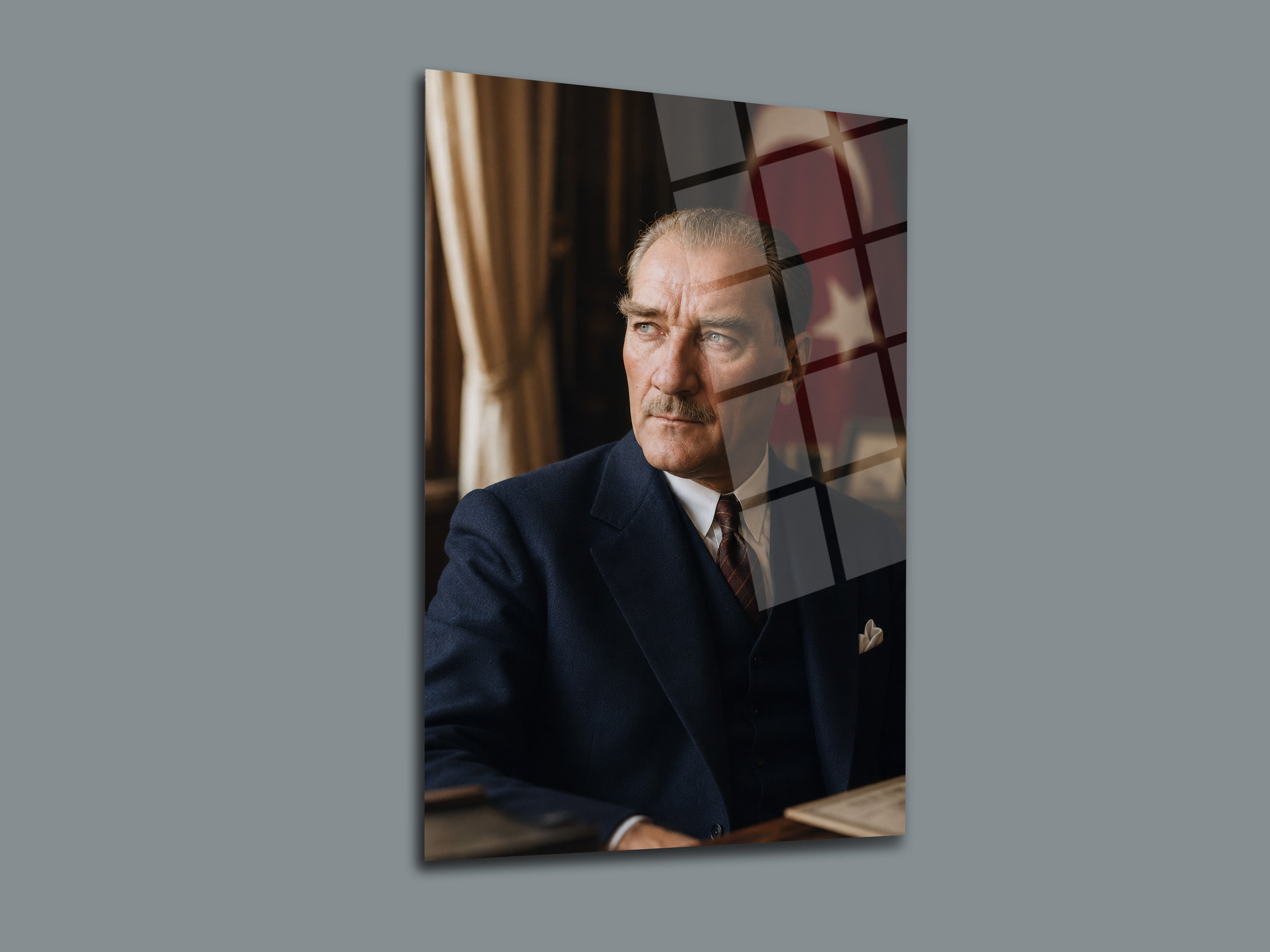 Atatürk Cam Tablo-297