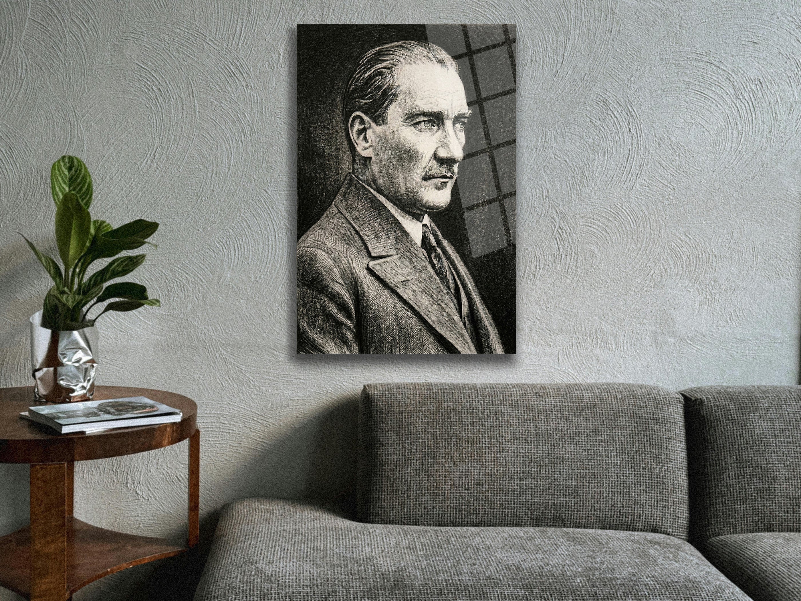 Atatürk Cam Tablo 282