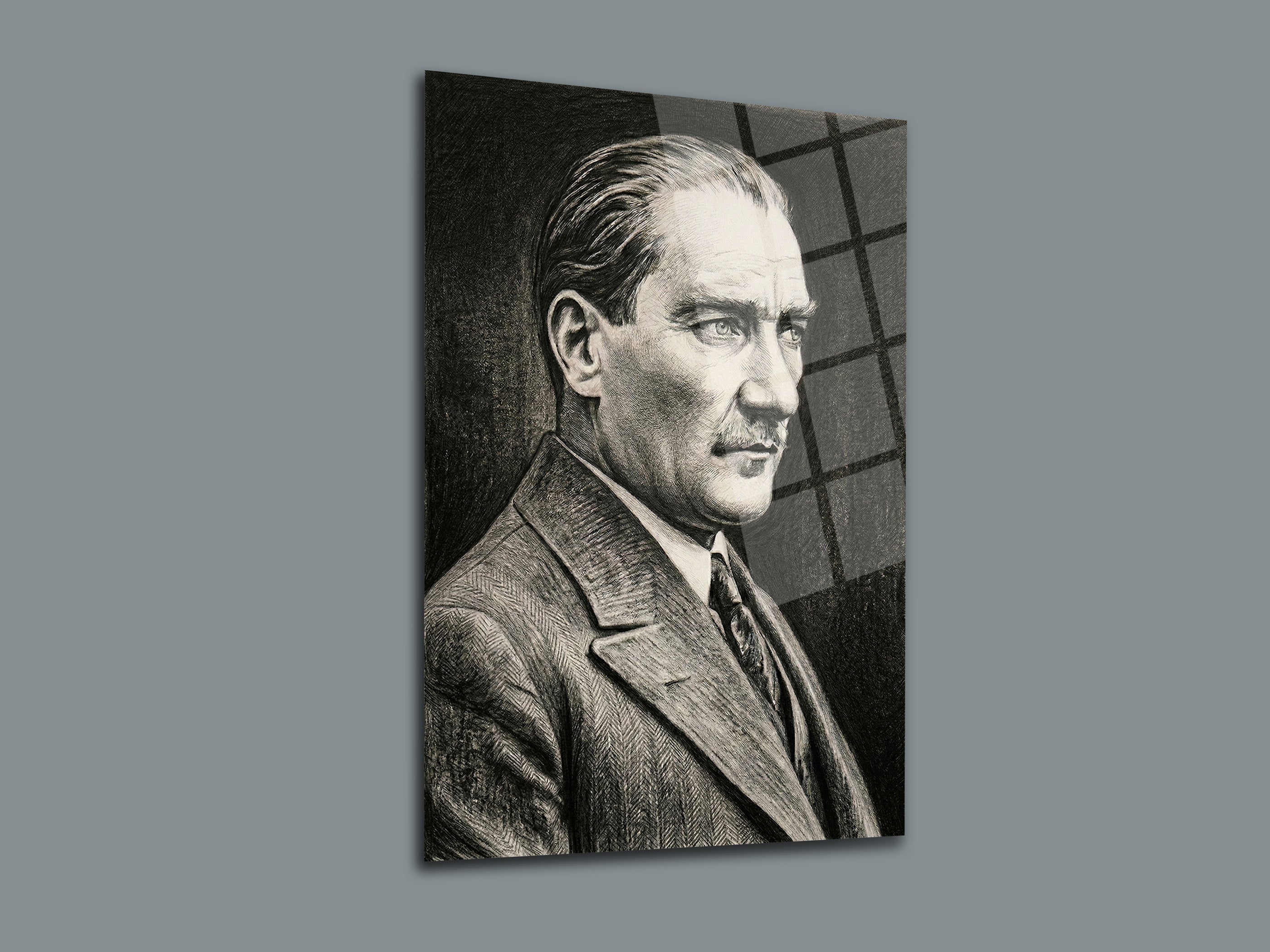 Atatürk Cam Tablo 282