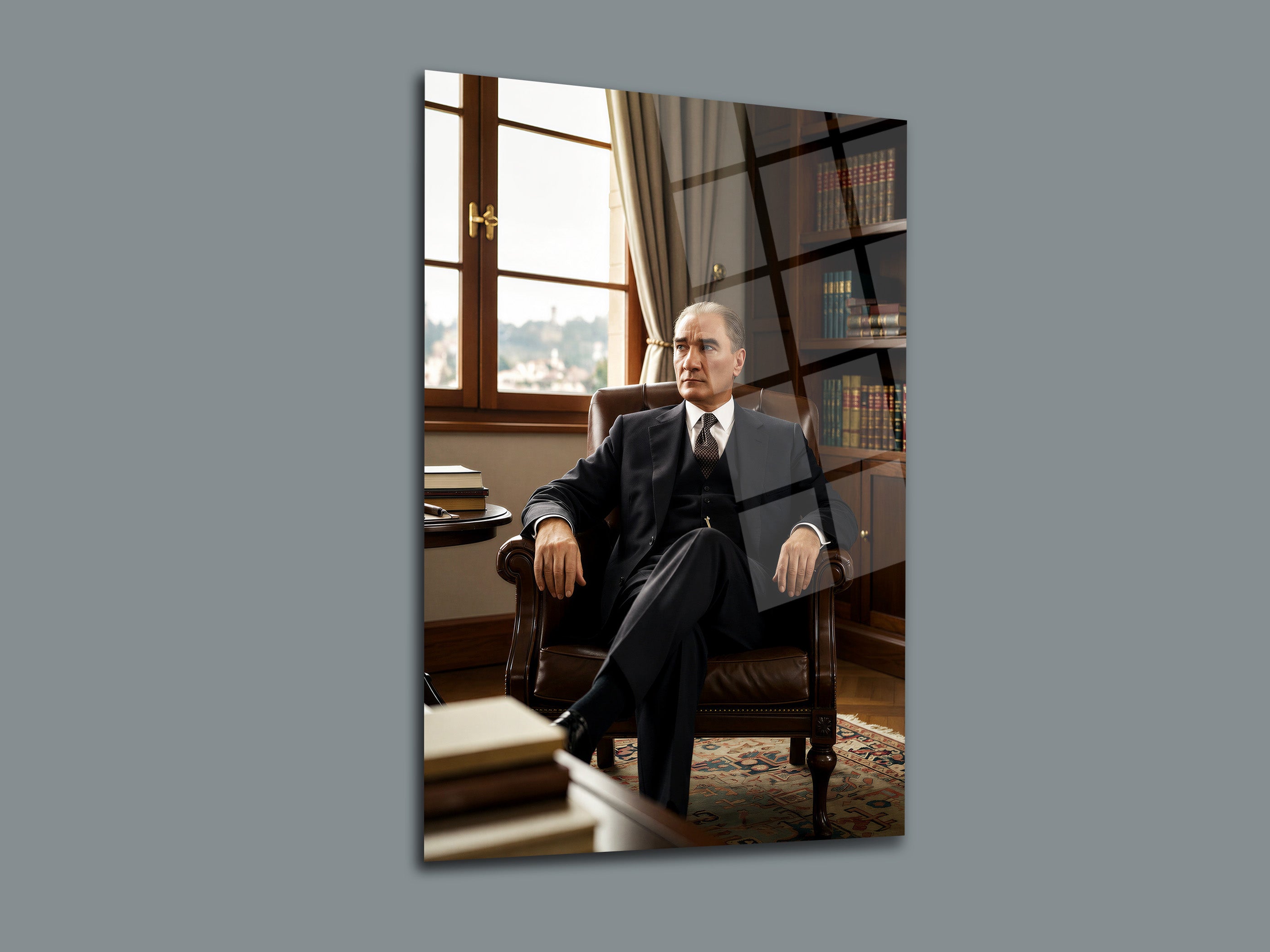 Atatürk Cam Tablo-285