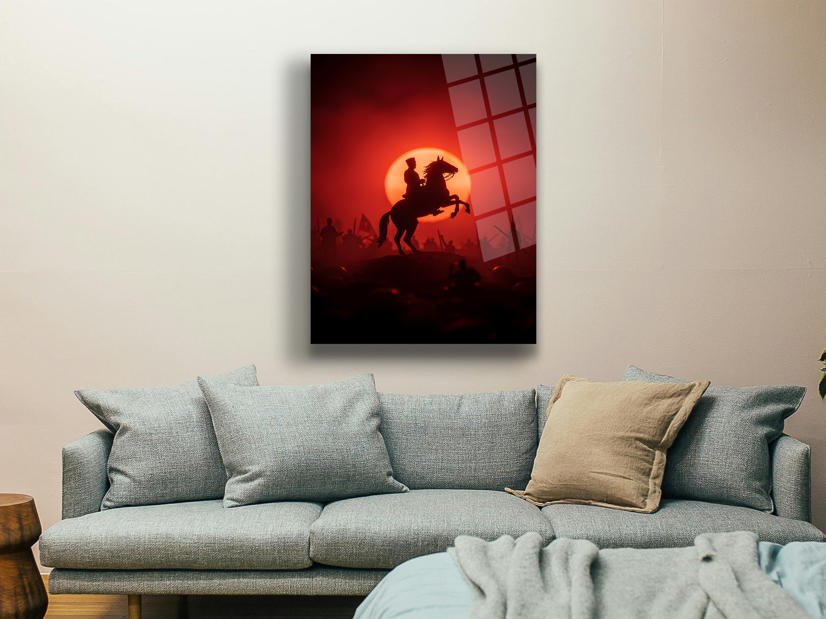 Atatürk Cam Tablo 270