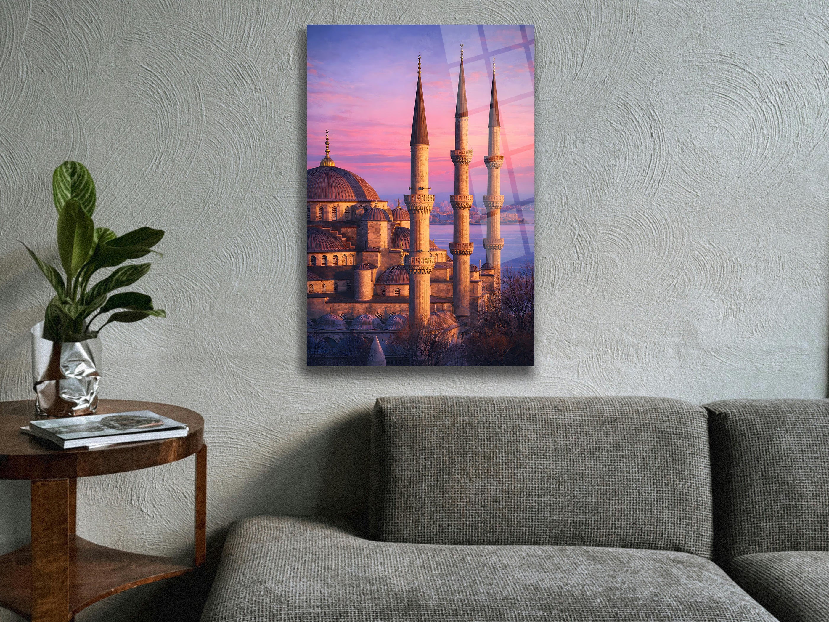 Sultanahmet Camii Cam Tablo-2 Dini Tablo - İslami Tablo