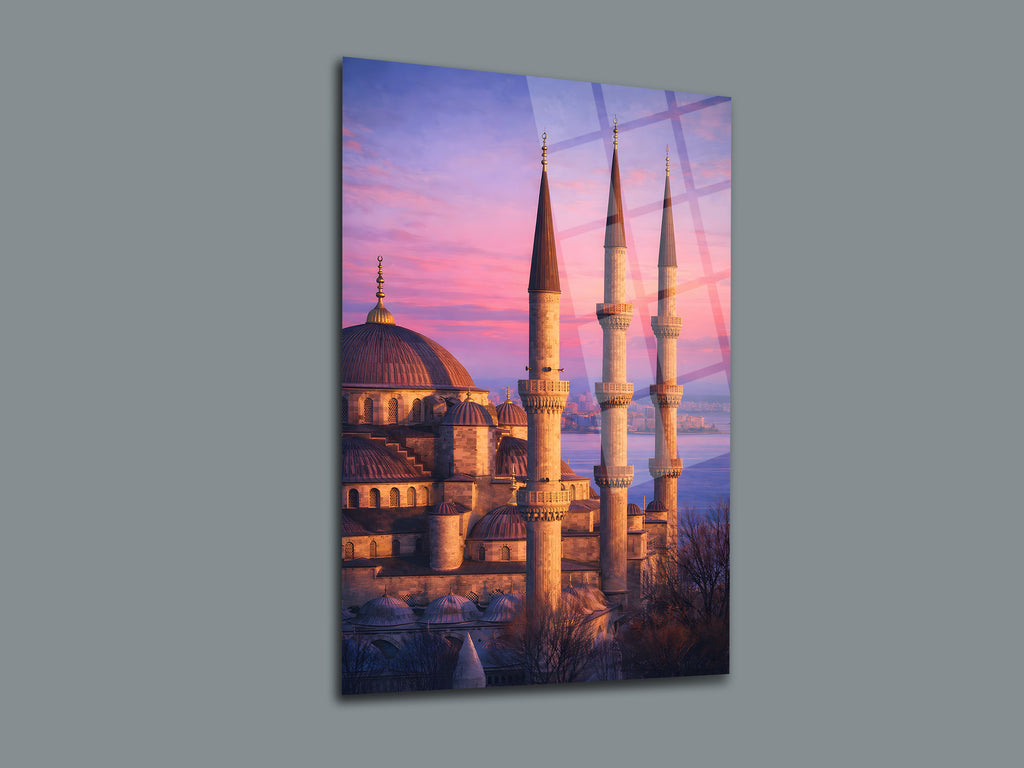 Sultanahmet Camii Cam Tablo-2 Dini Tablo - İslami Tablo