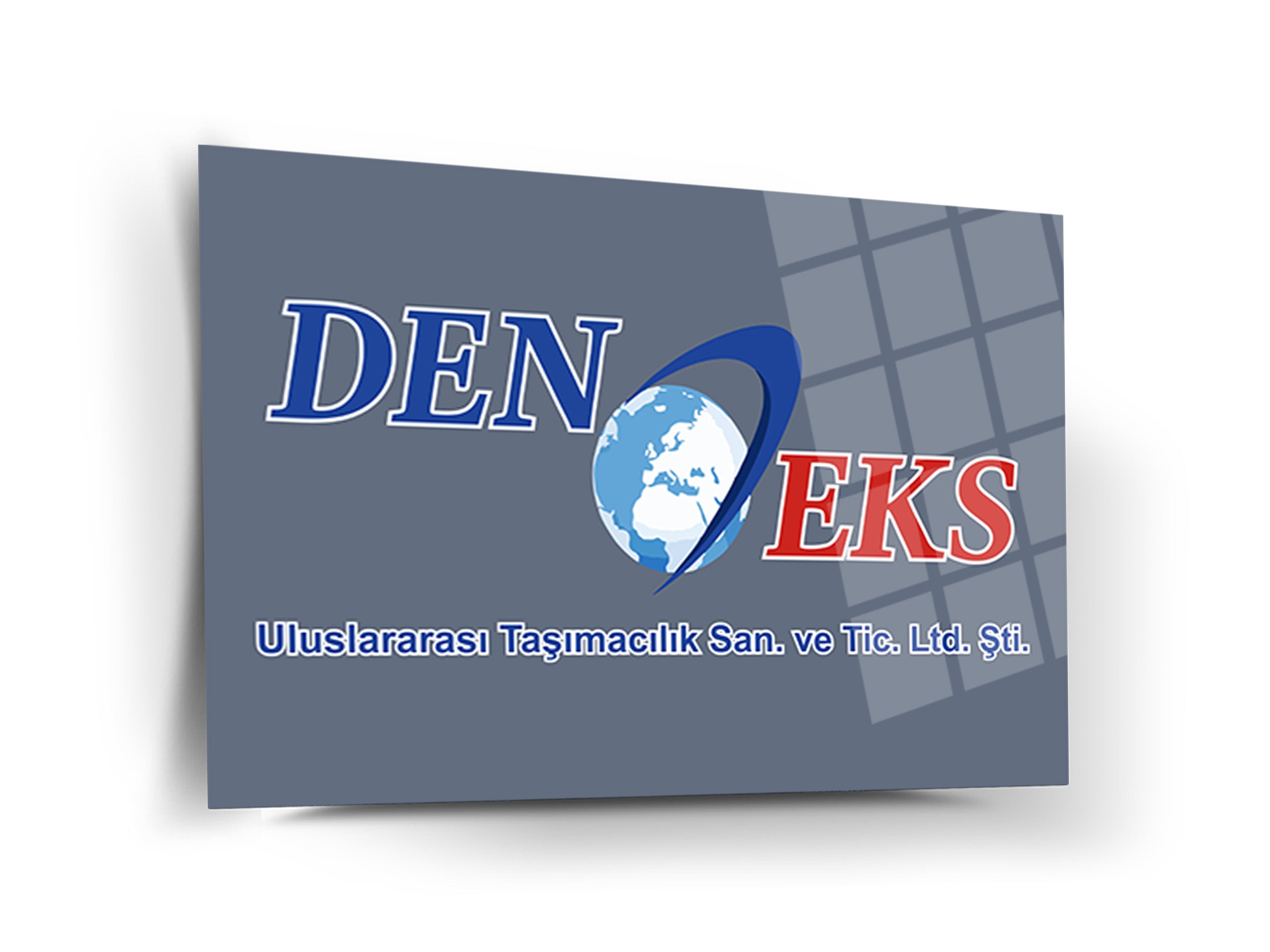 Firma Logosu Örnek Cam Tablo