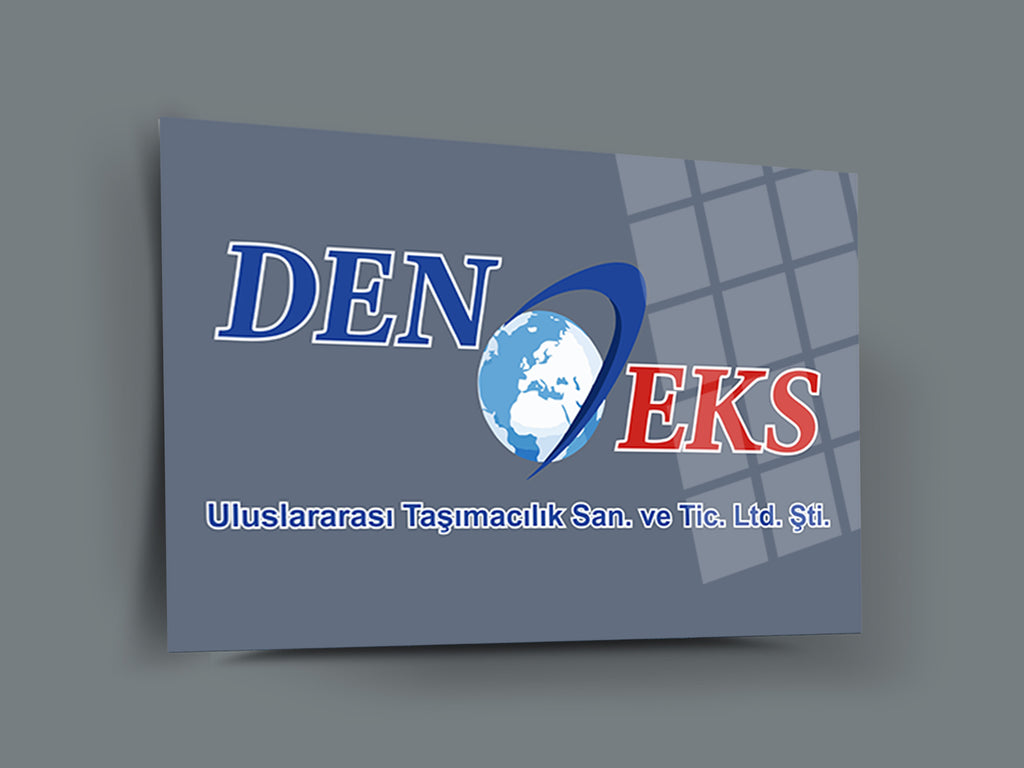 Firma Logosu Örnek Cam Tablo