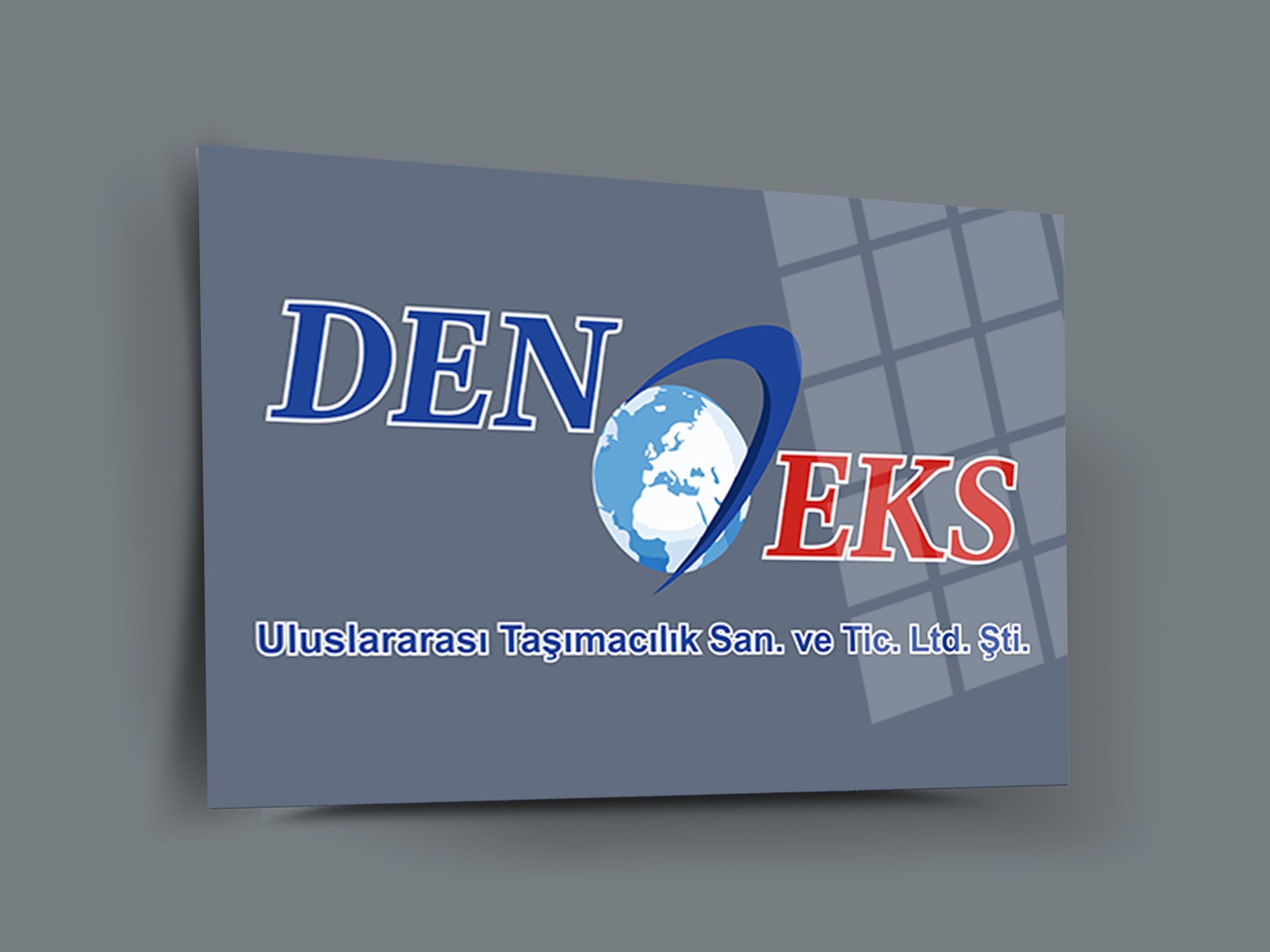 Firma Logosu Örnek Cam Tablo