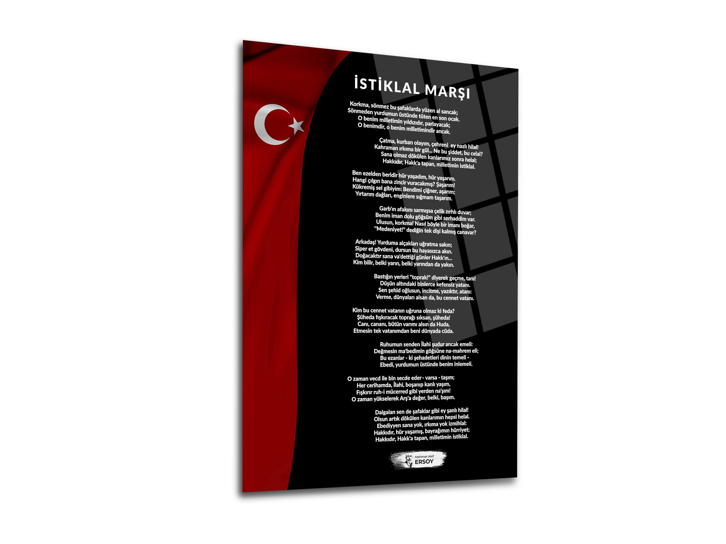 Atatürk 3'lü Set Cam Tablo-3 Atatürk Tablosu-İstiklal Marşı Tablosu-Gençliğe Hitabe Tablosu