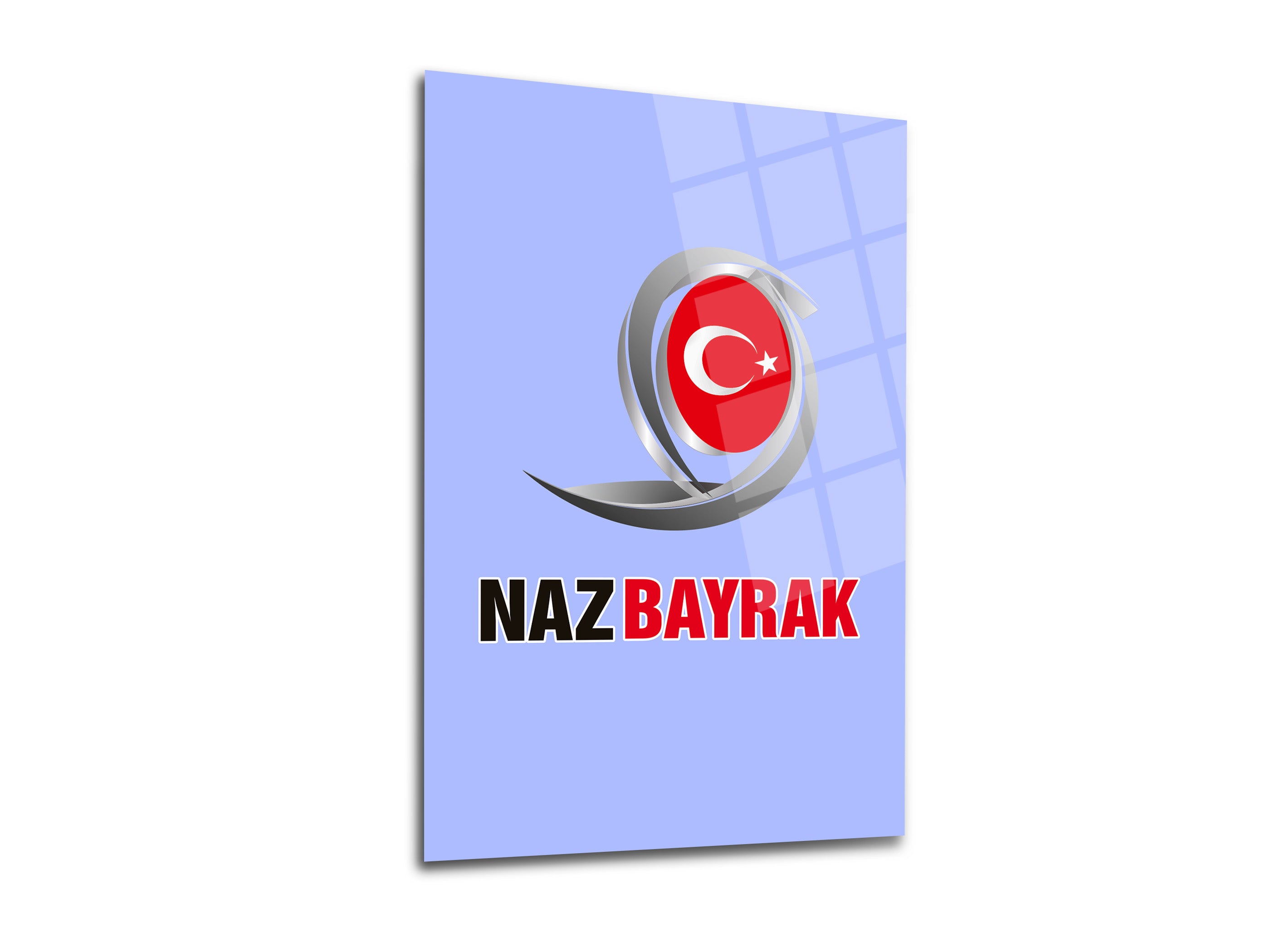 Firma Logosu Örnek Cam Tablo-2