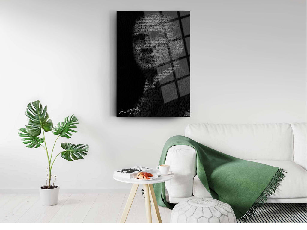 Atatürk Cam Tablo 83