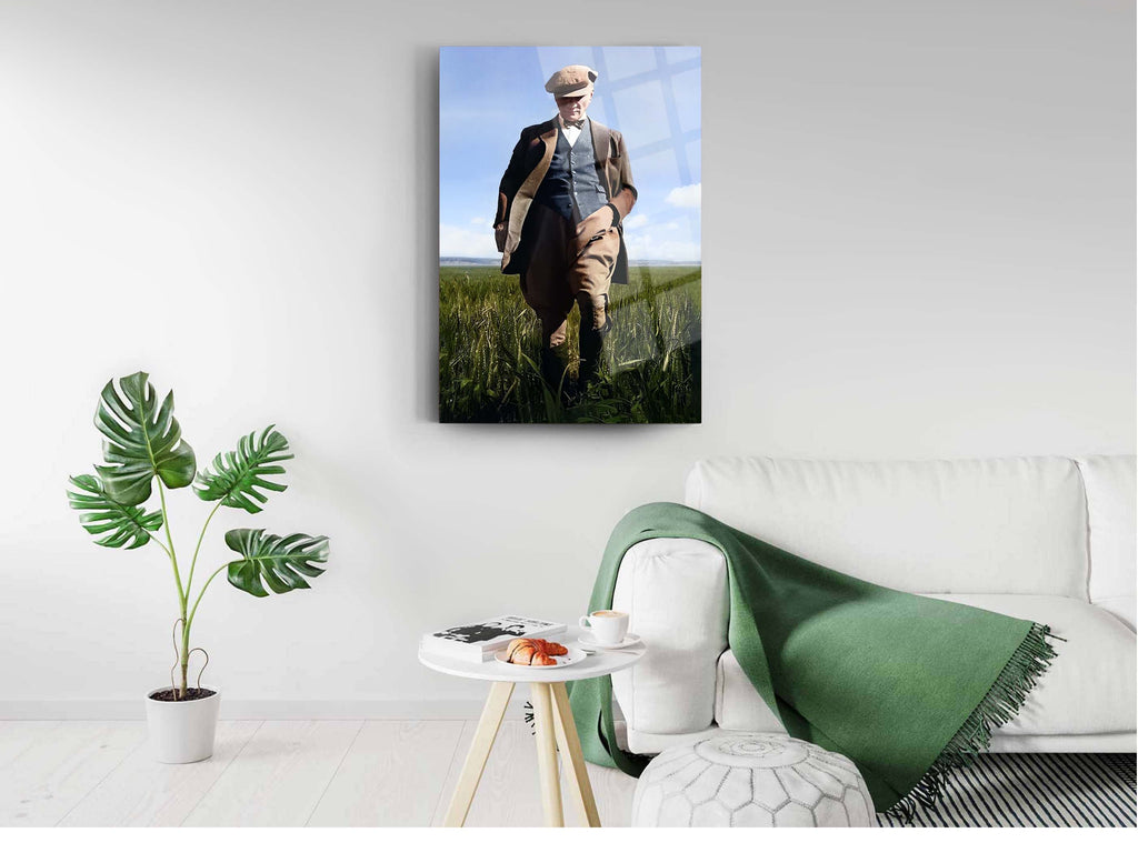 Atatürk Cam Tablo 90