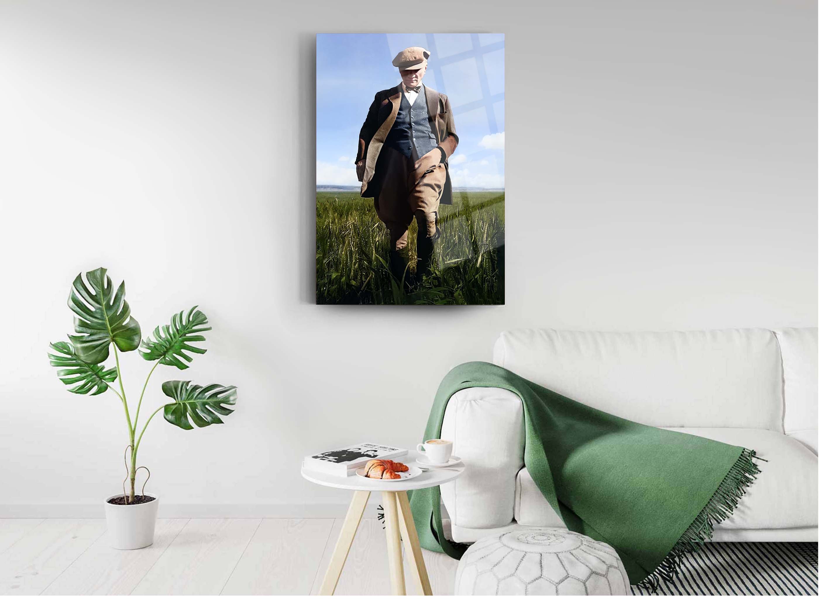 Atatürk Cam Tablo 90