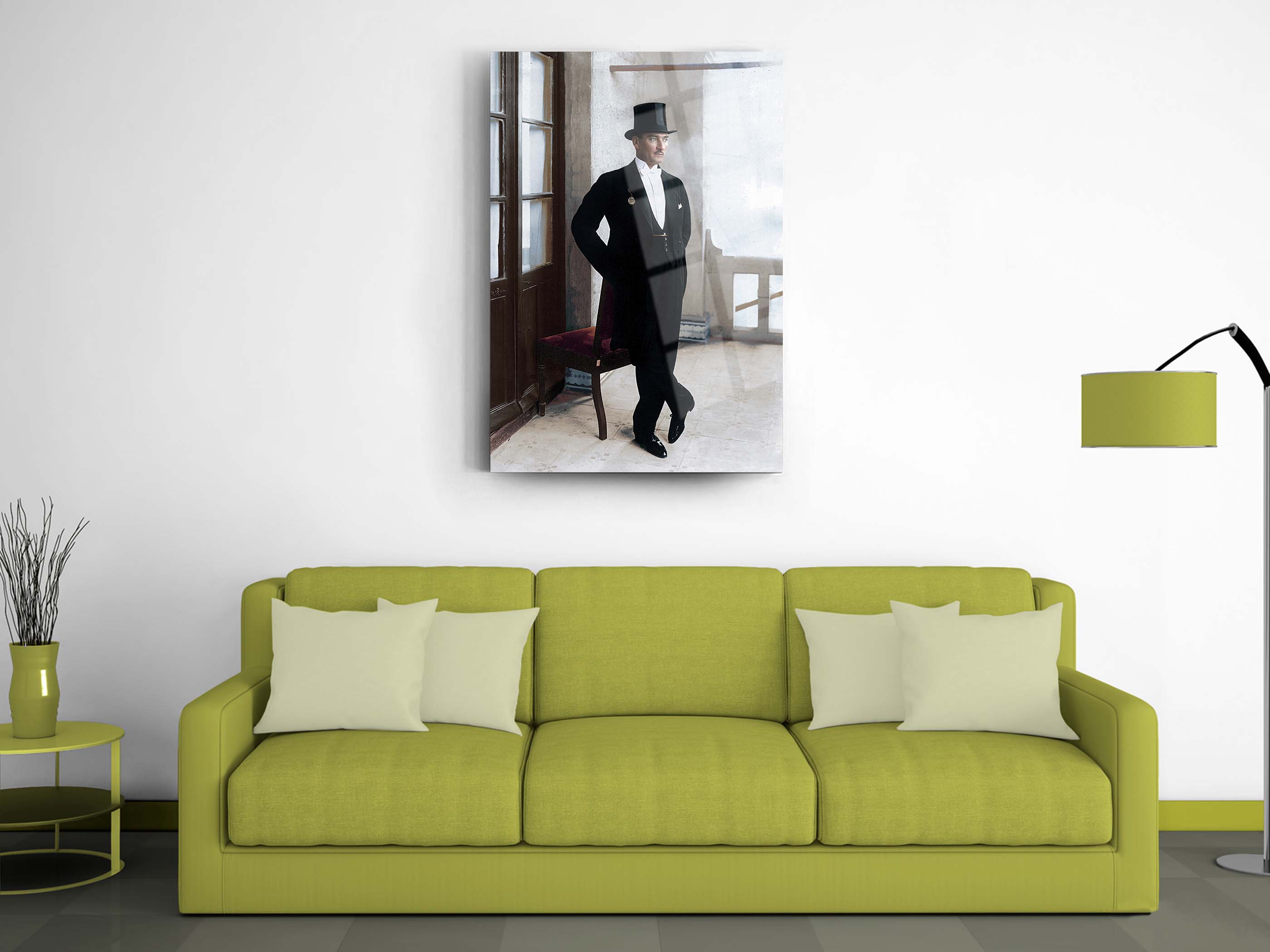 Atatürk Cam Tablo 81