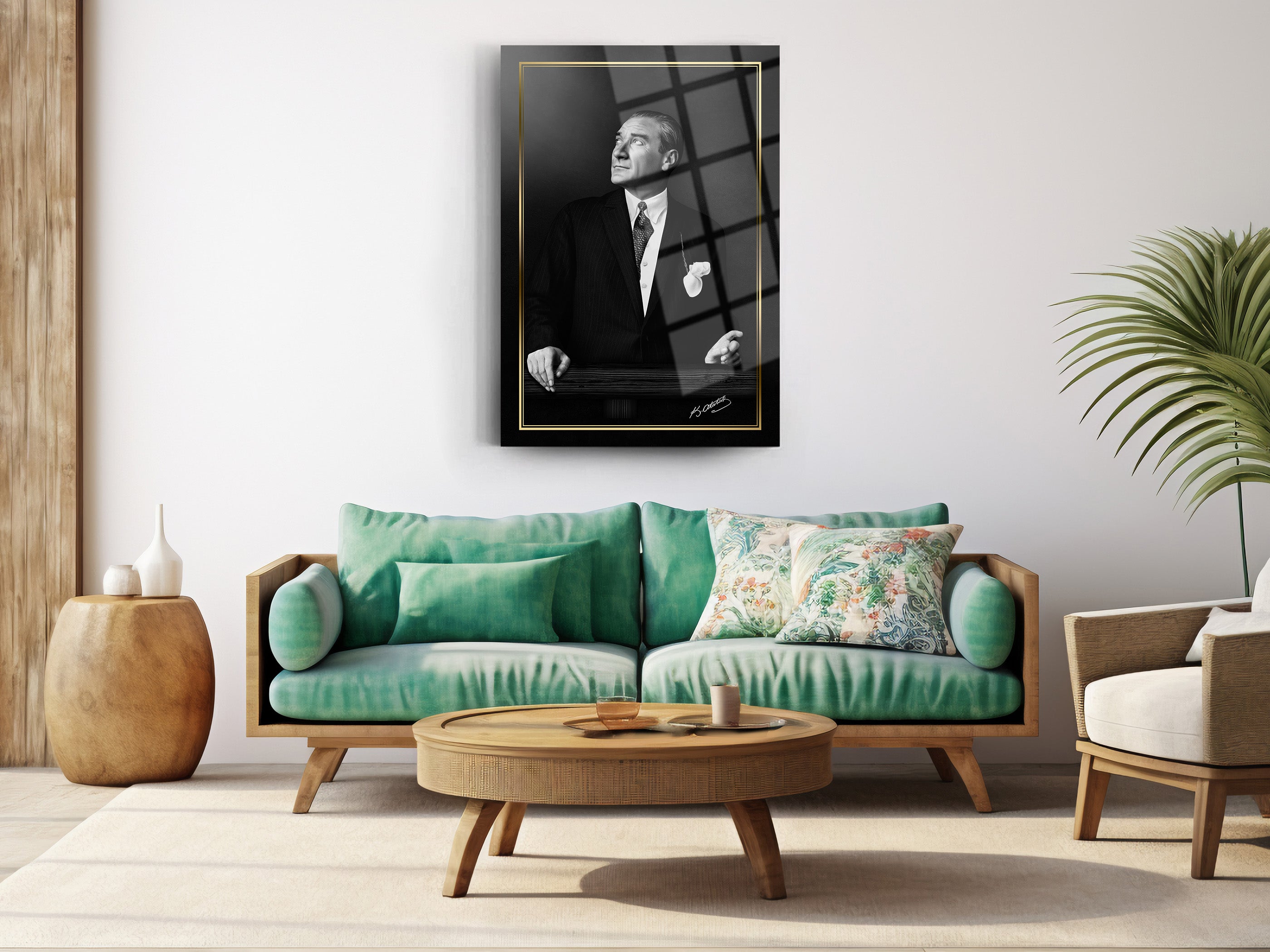 Atatürk Cam Tablo 116