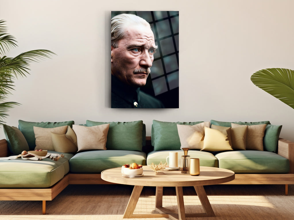 Atatürk Cam Tablo 124