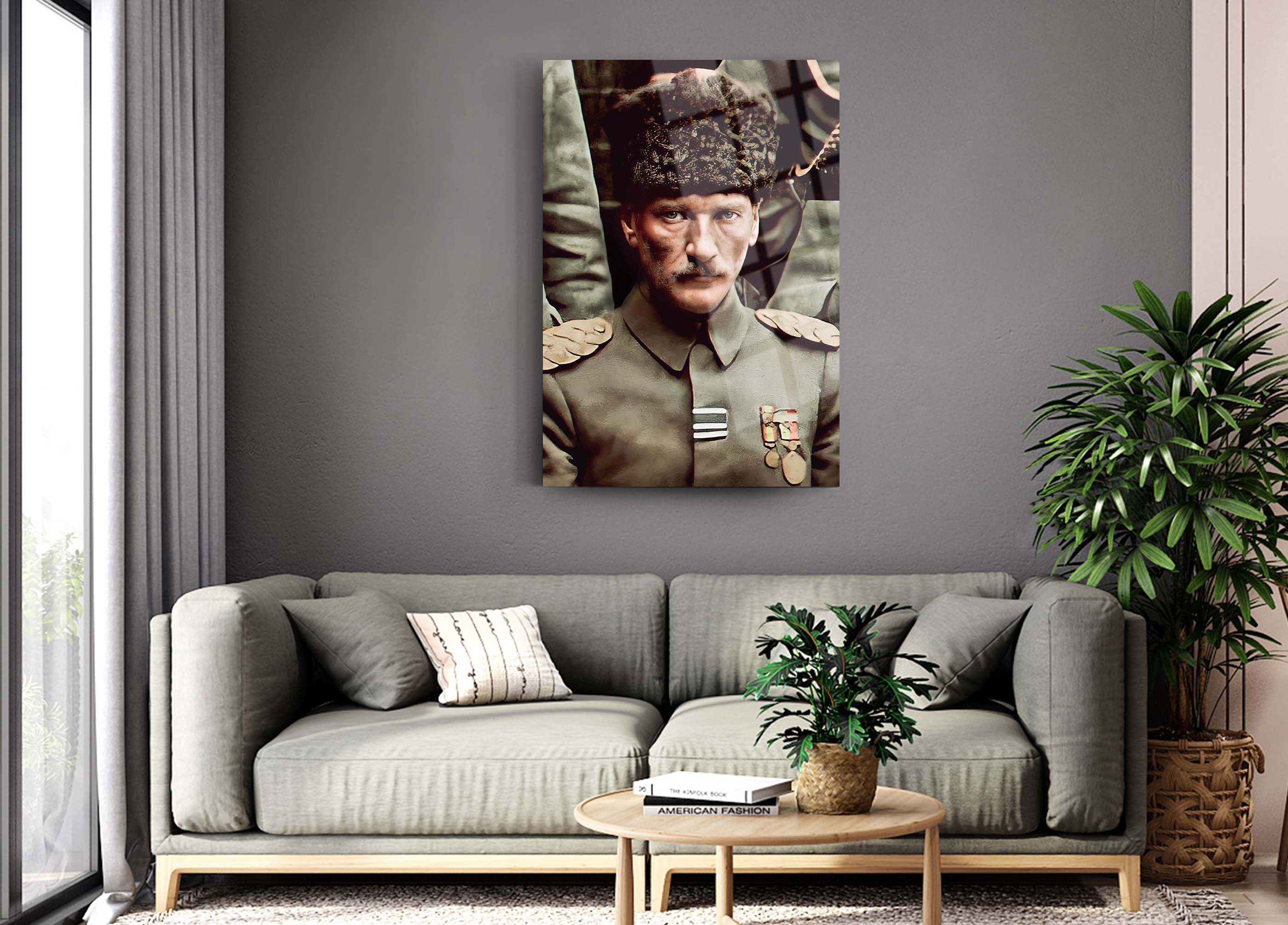Atatürk Cam Tablo 97
