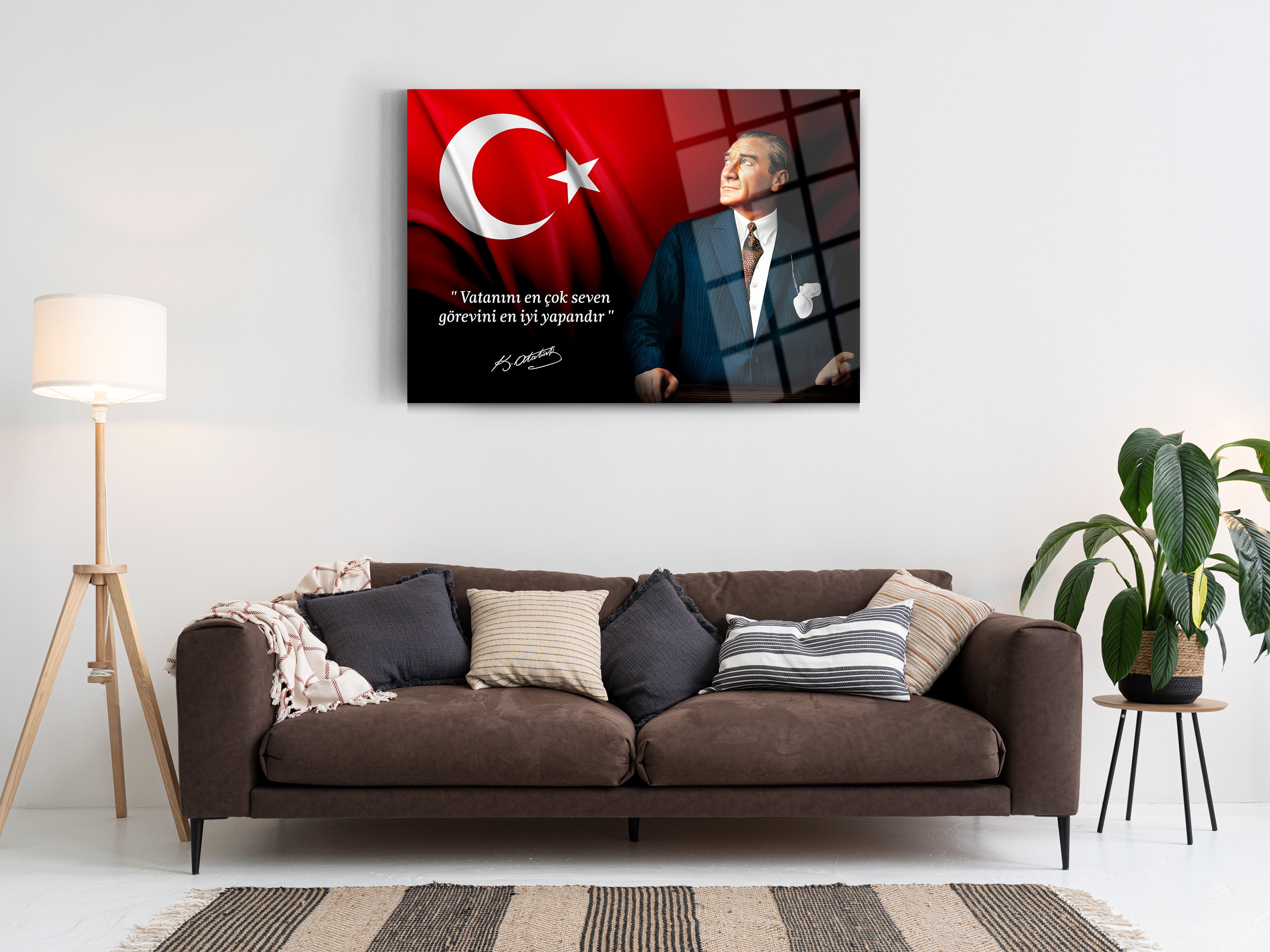 Atatürk Cam Tablo 118