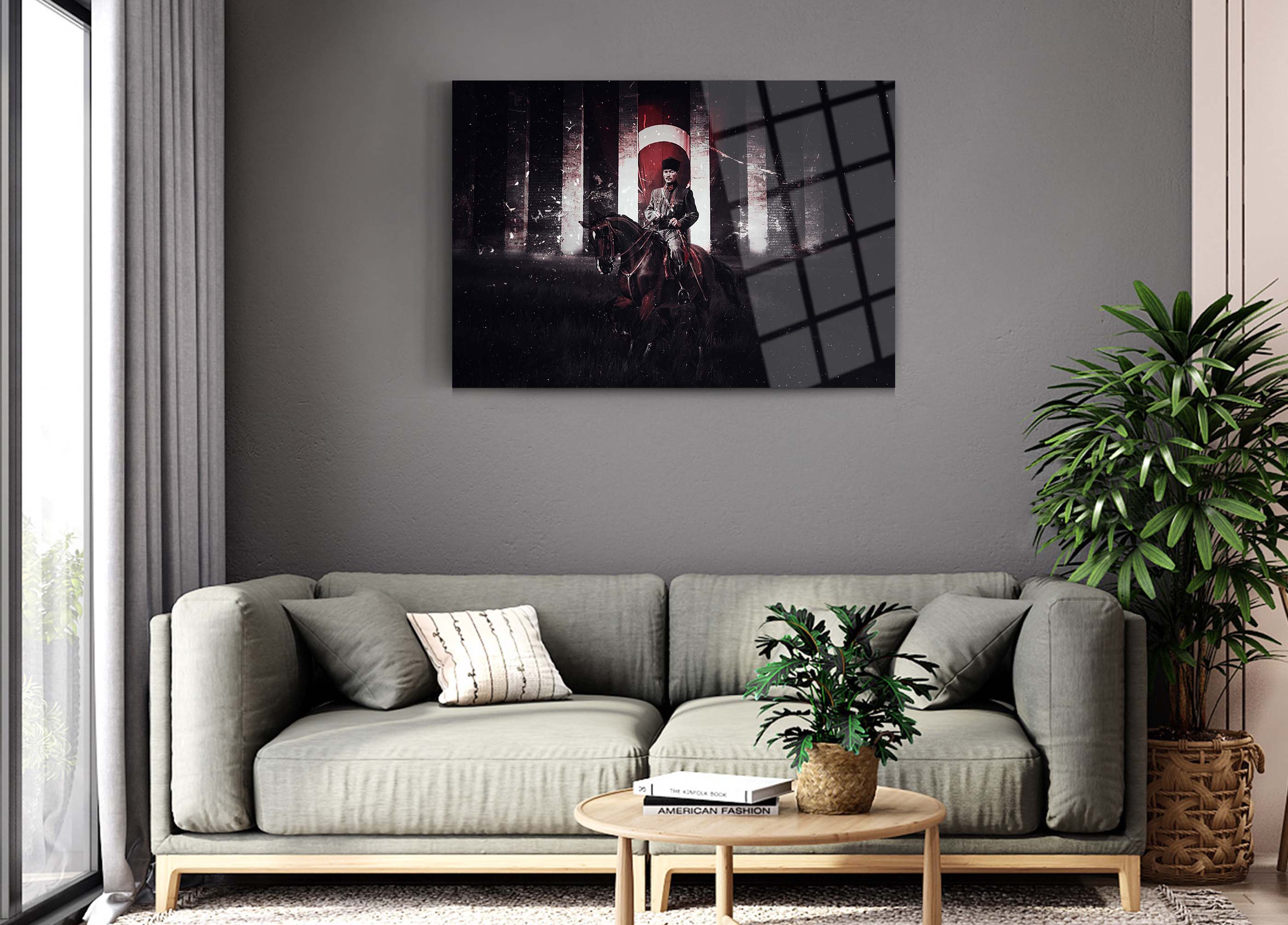 Atatürk Cam Tablo 85