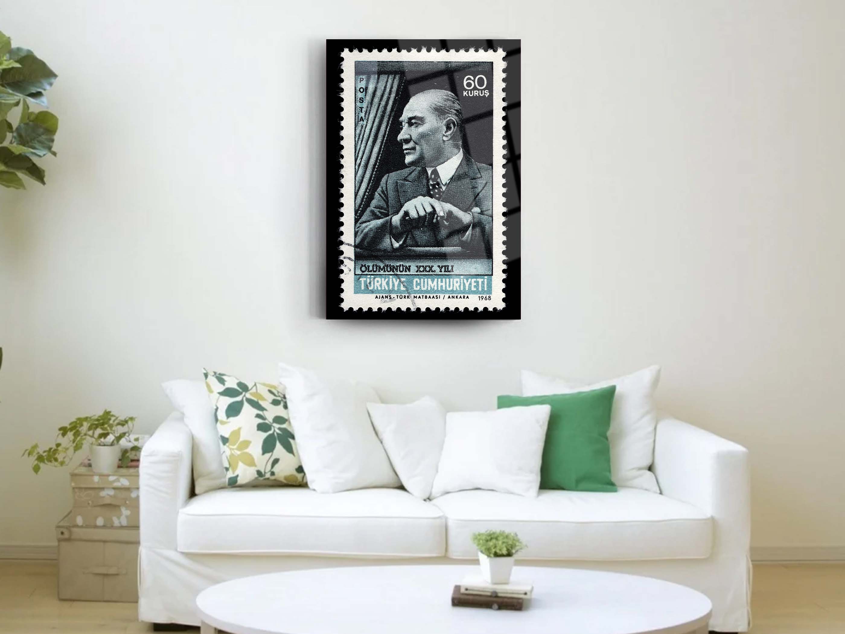 Atatürk Cam Tablo 112