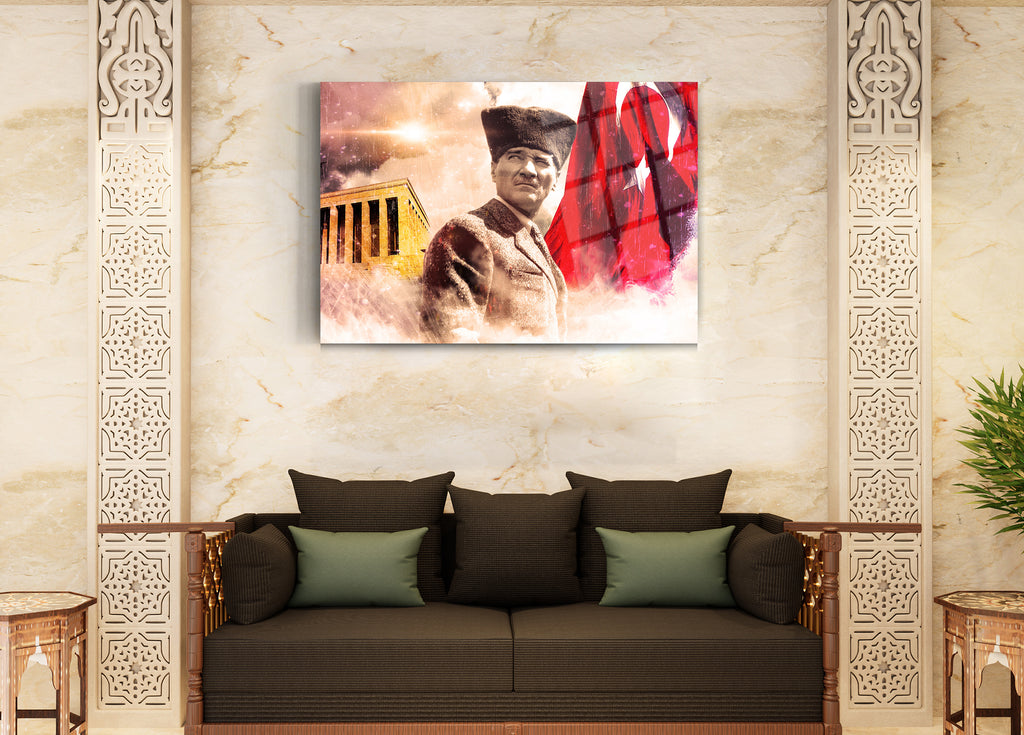 Atatürk Cam Tablo 76
