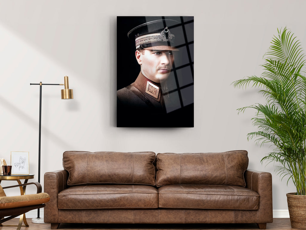 Atatürk Cam Tablo 70