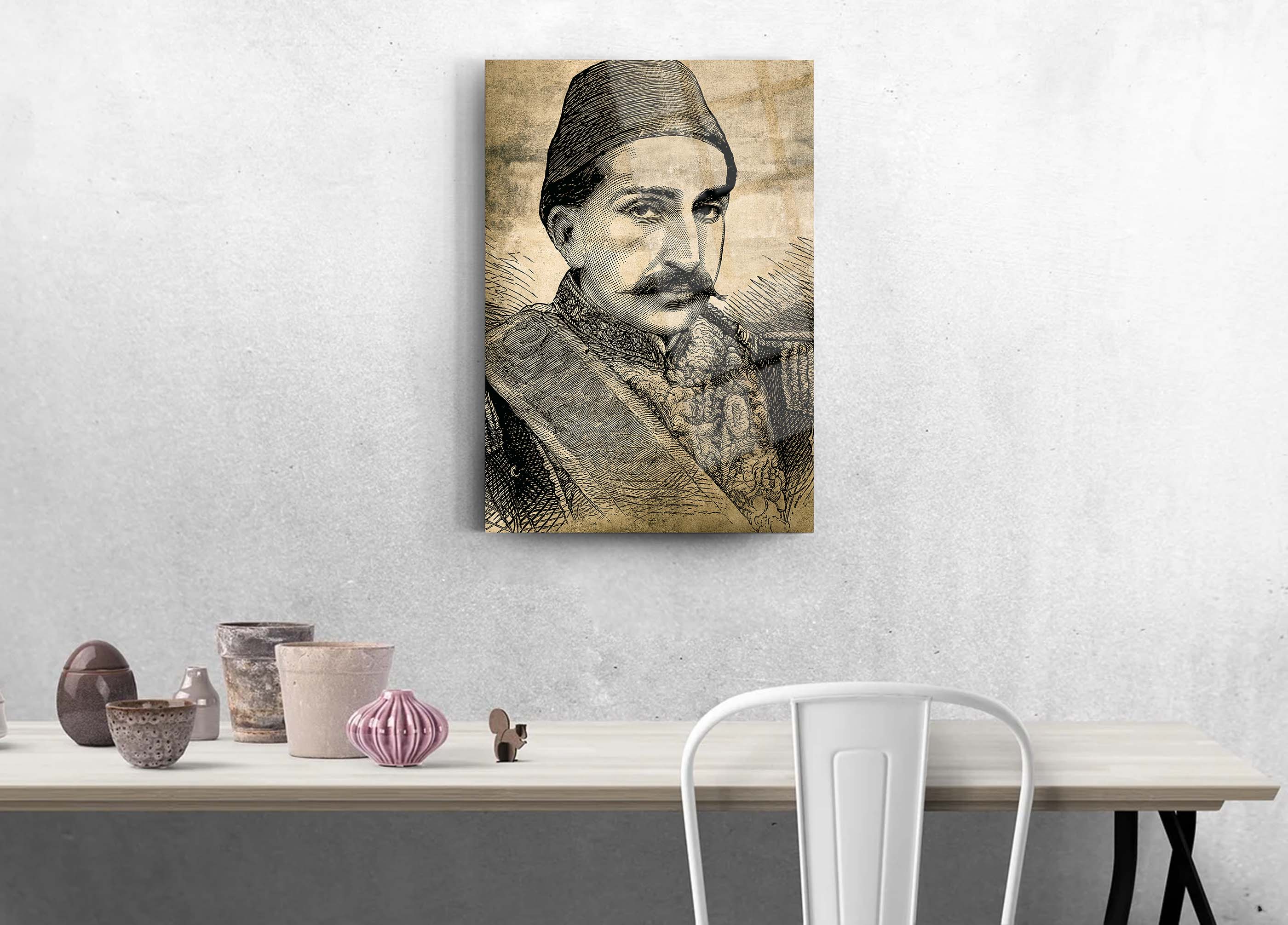 Abdülhamid  Han Cam Tablo