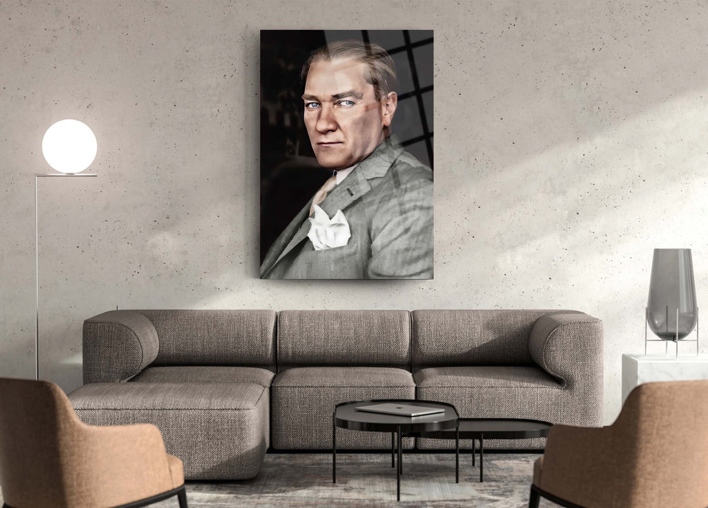 Atatürk Cam Tablo 96