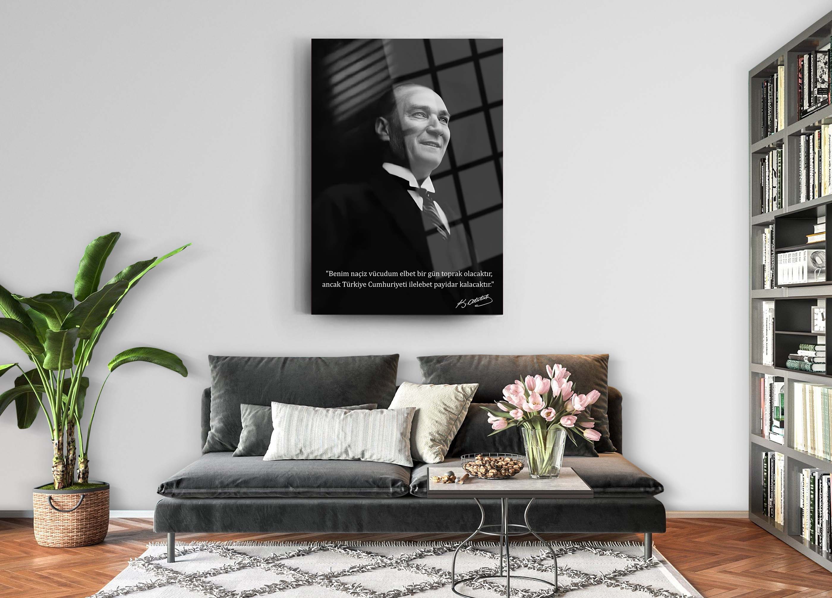 Atatürk Cam Tablo 134