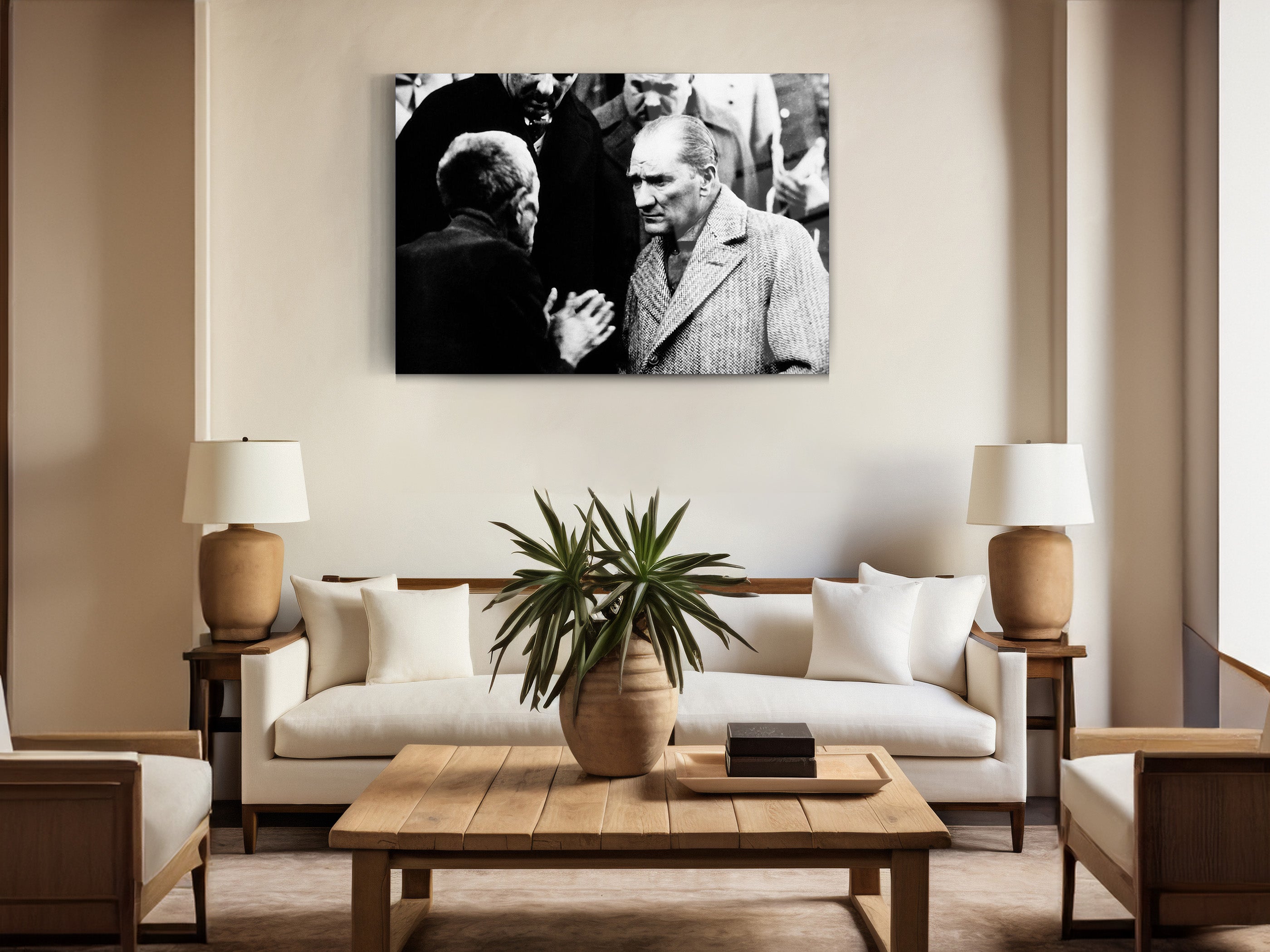 Atatürk Cam Tablo 110